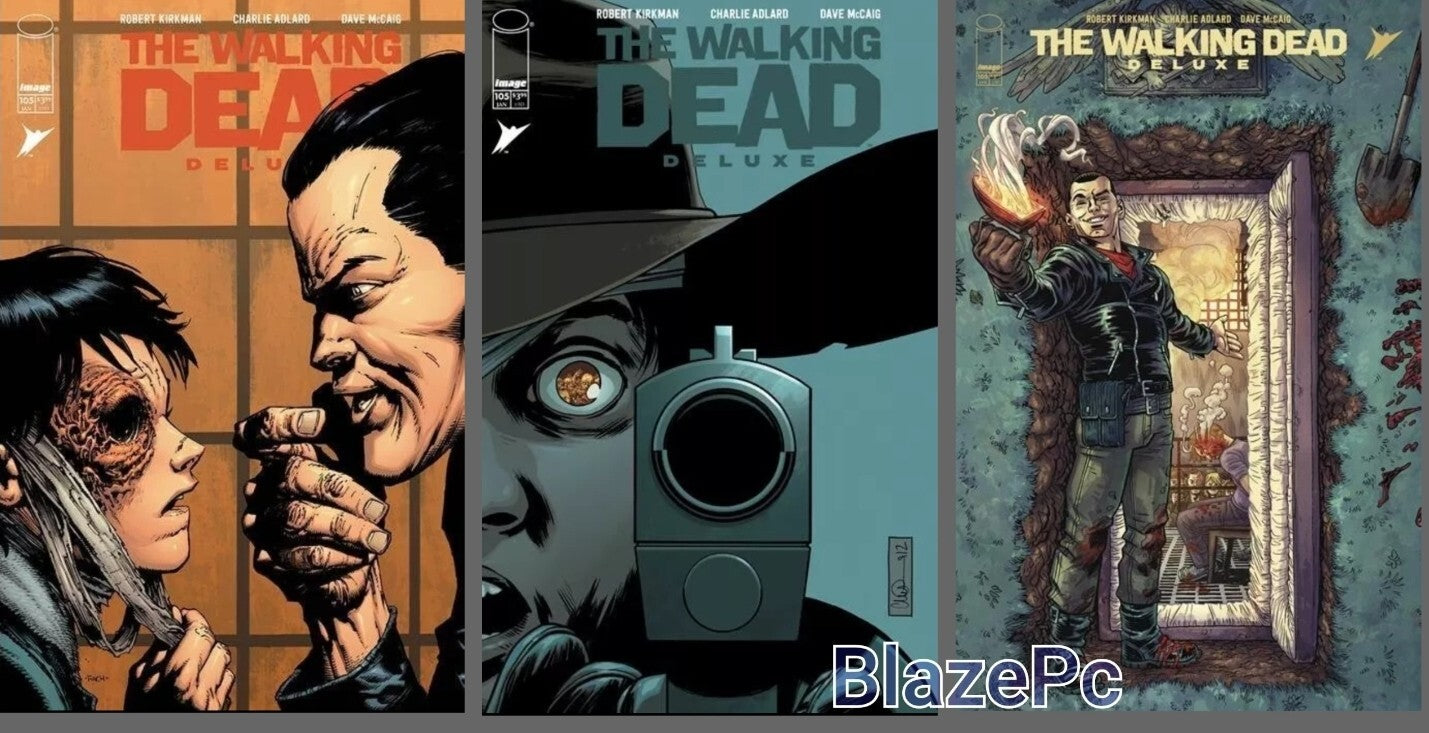 Walking Dead Deluxe #105 Cover A B C Variant Set Options Image 2025 NM