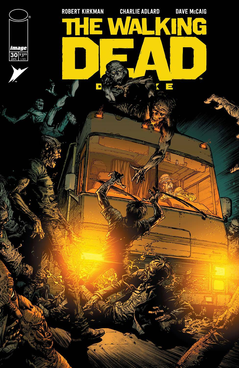 Walking Dead Deluxe #30 Cover A B C Variant Set Options NM