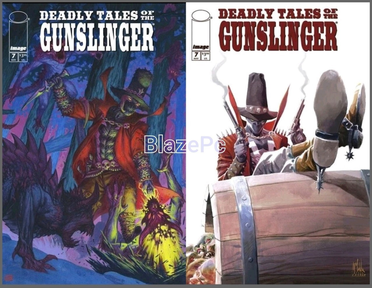 Deadly Tales of the Gunslinger Spawn #7 Cover A B Variant Set Options Image NM