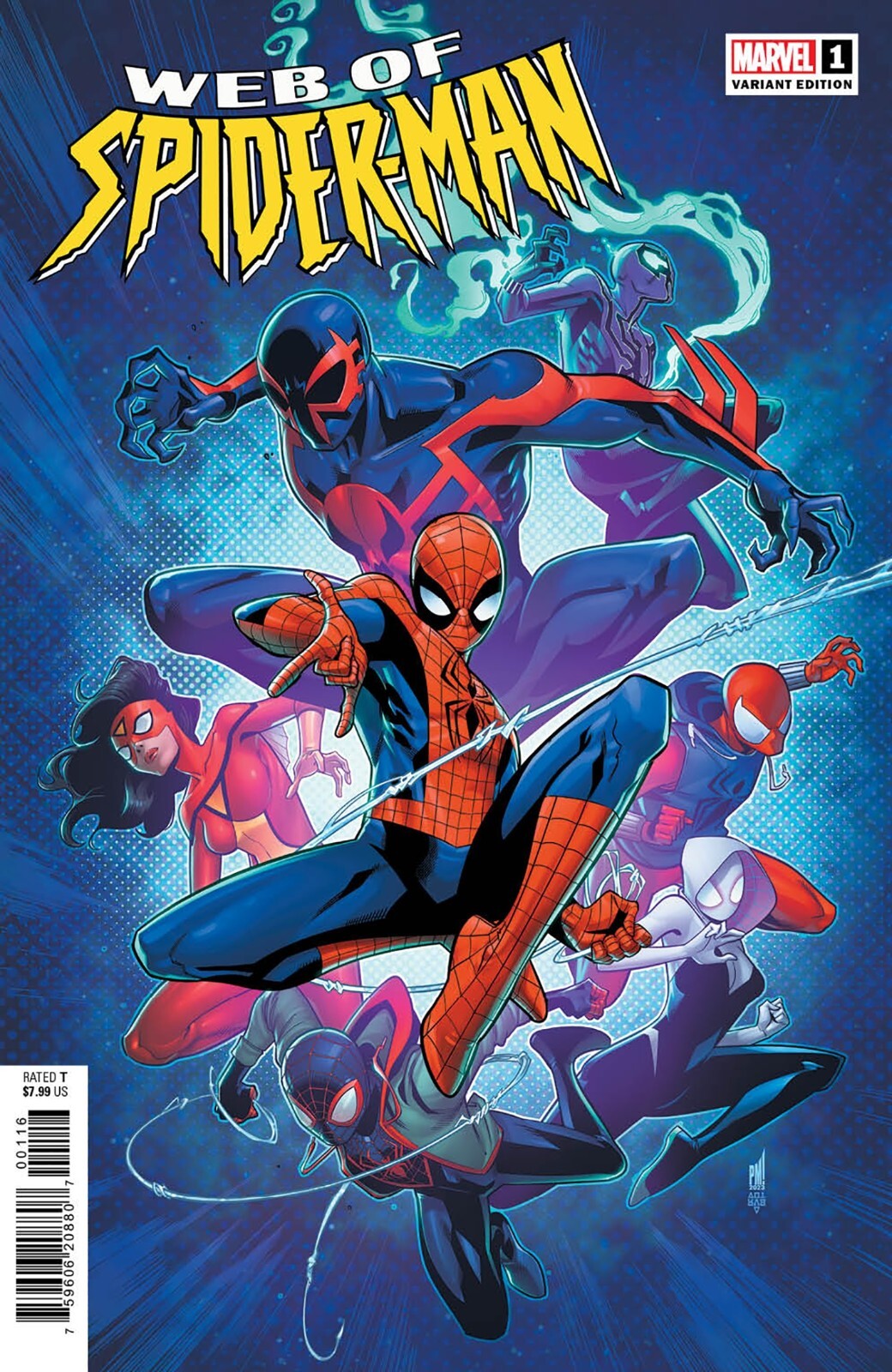 Web of Spider-Man #1 Cover A B C D E Variant Set 1:25 Options Marvel 2024 NM