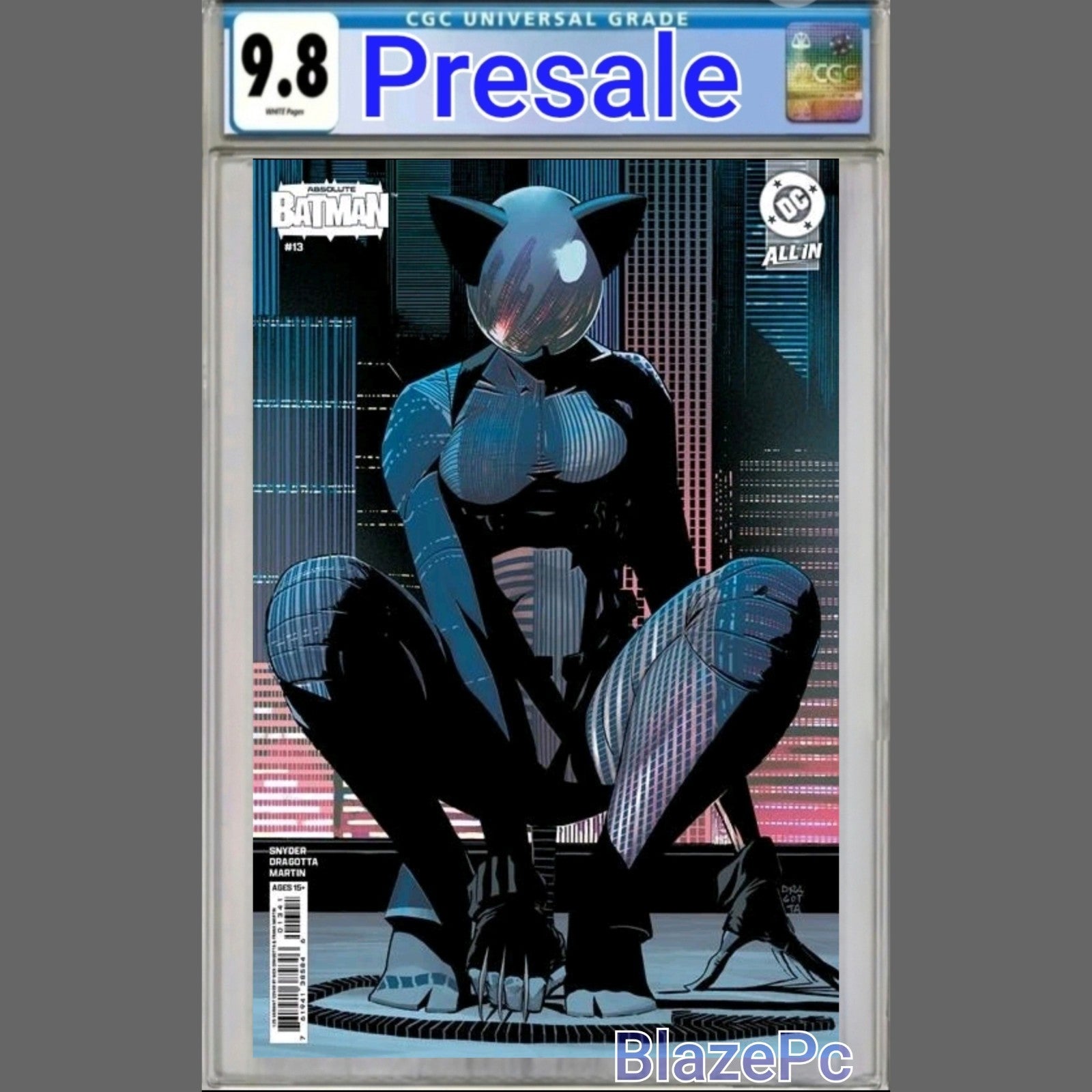 Absolute Batman #13 CGC 9.8 1:25 Nick Dragotta Stealth Mode Variant 2025 PRESALE