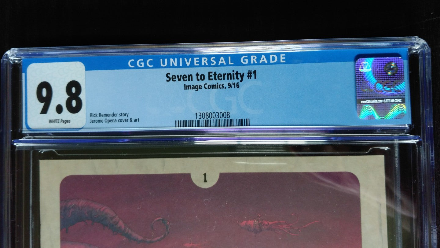 SEVEN TO ETERNITY #1 (2016) CGC 9.8 (NM+/M) 1st Print Cover A