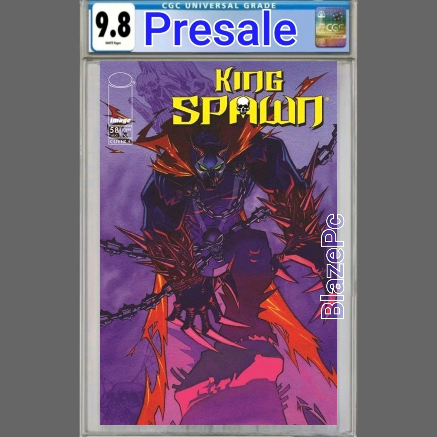 King Spawn #58 CGC 9.8 Cover A Shawn Crystal Image Comics 2026 PRESALE