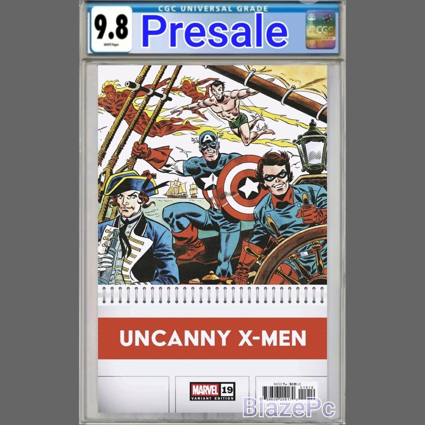 Uncanny X-Men #19 CGC 9.8 1:50 Frank Robbins Hidden Gem Variant 2025 PRESALE