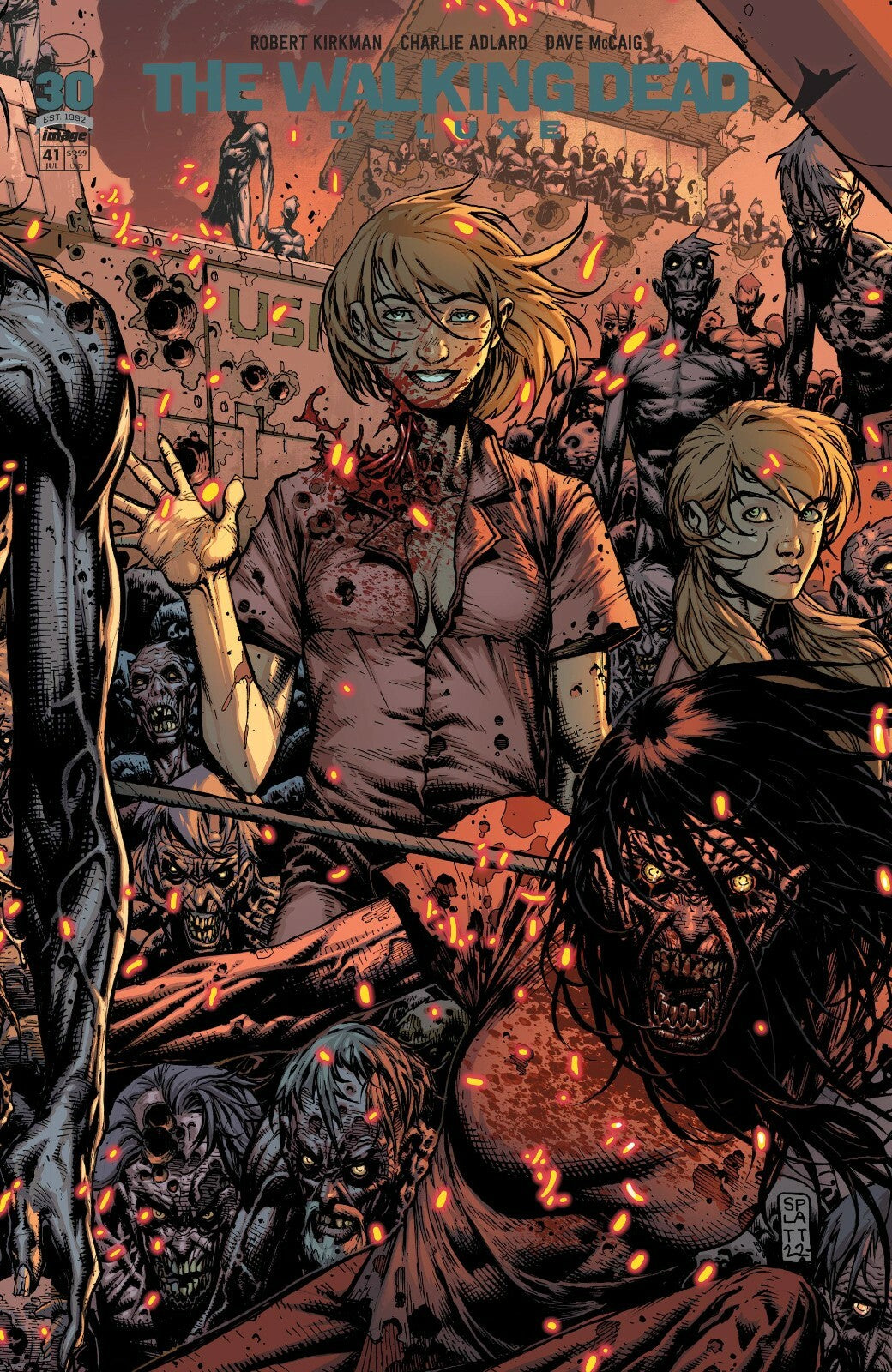 Walking Dead Deluxe #41 Cover A B C Variant Set Options Image 2022 NM