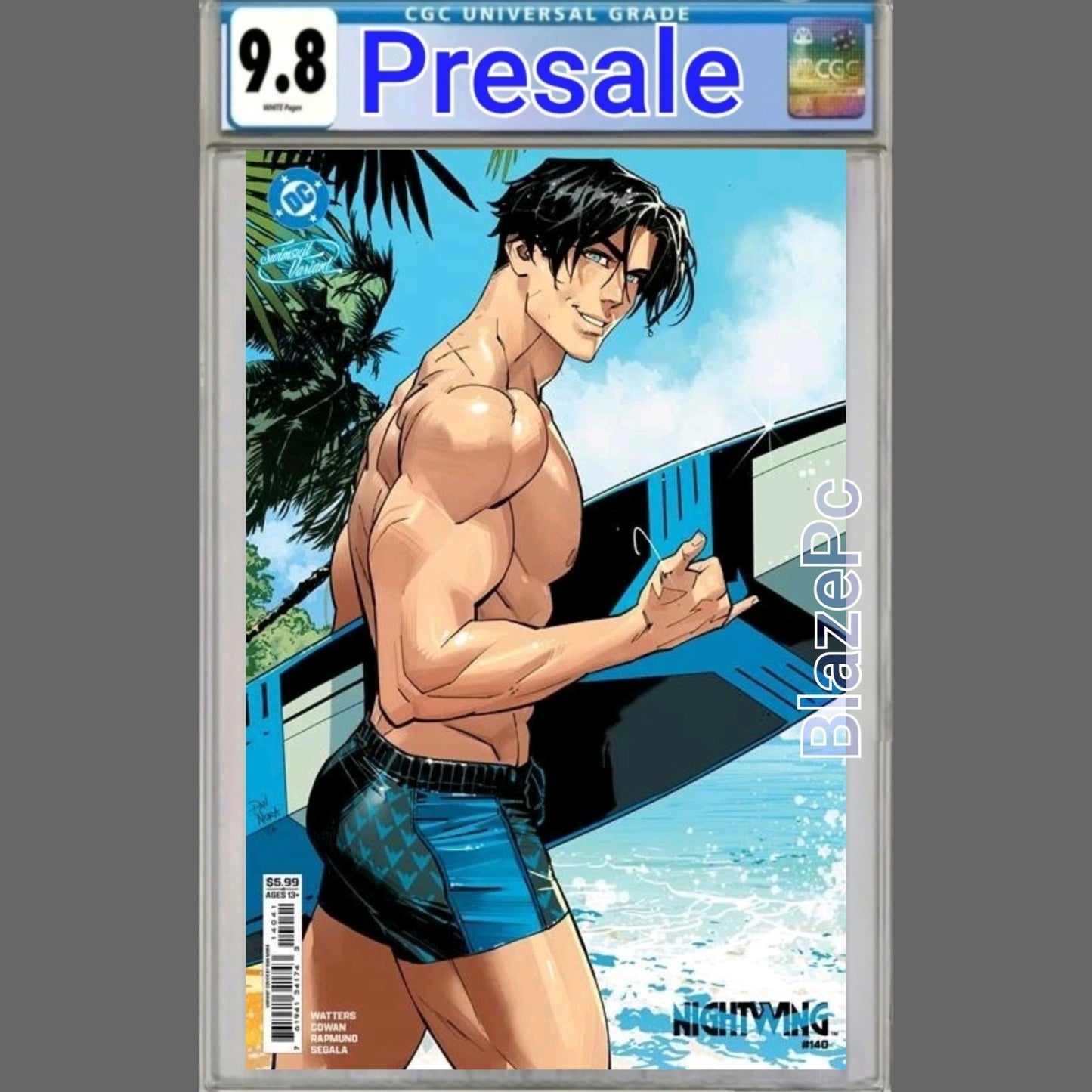 Nightwing #140 CGC 9.8 Cover D Dan Mora Swimsuit Variant DC 2026 PRESALE