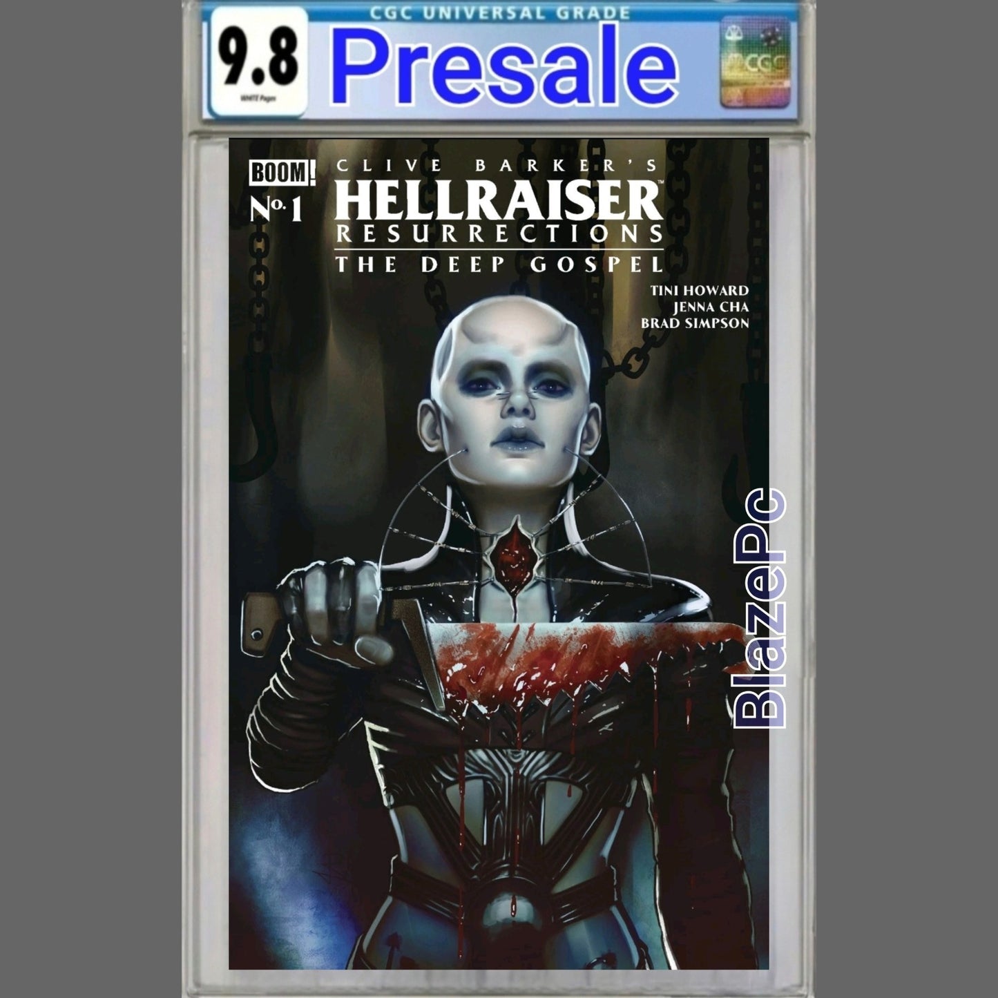Hellraiser Resurrections The Deep Gospel #1 CGC 9.8 Cover A Puebla PRESALE