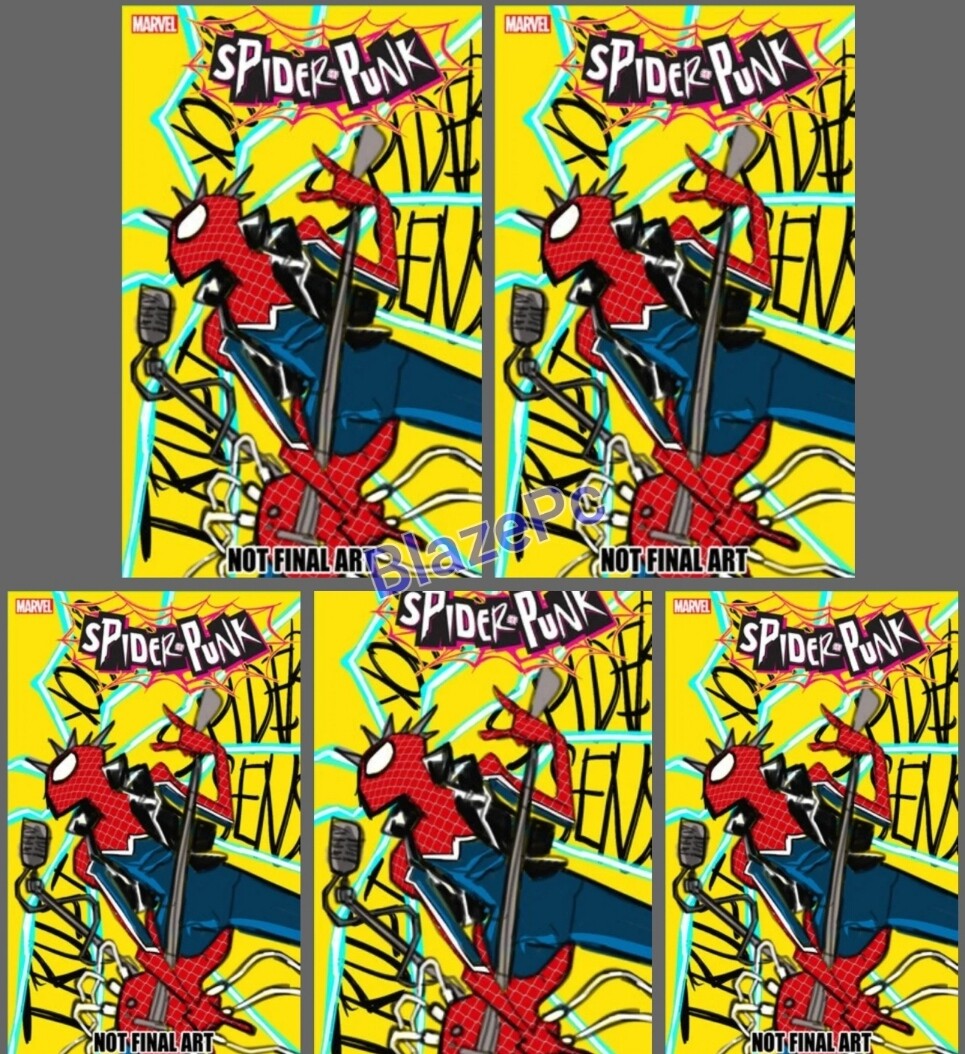 Spider-Punk Arms Race #1 2nd Print Baldeon Variant Bundle Options Marvel 2024 NM