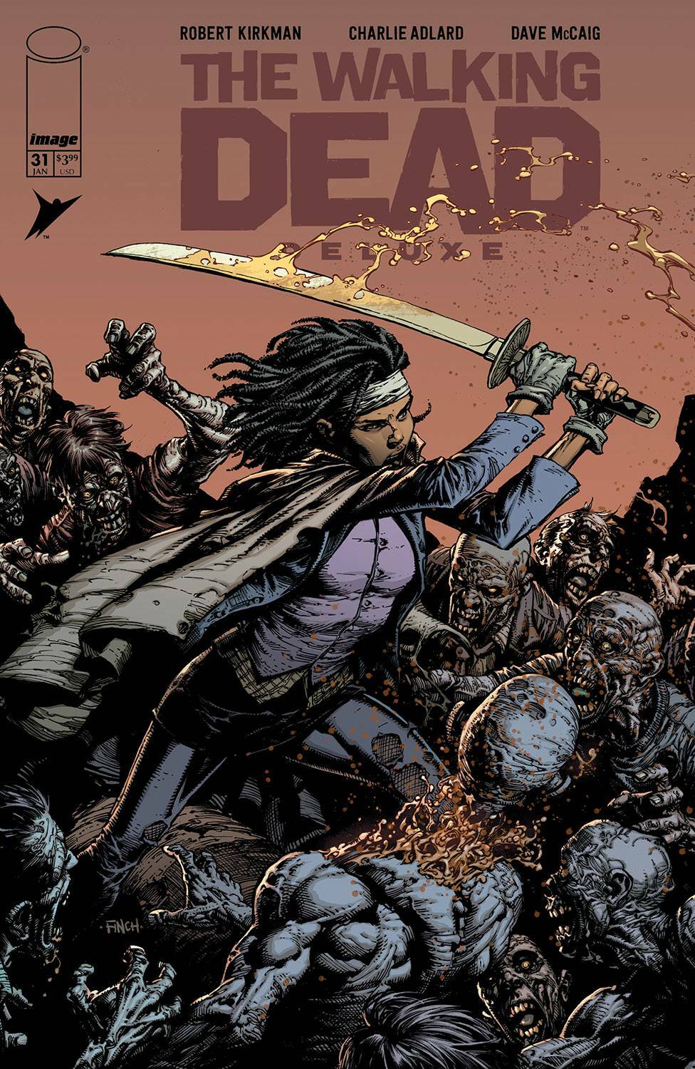 Walking Dead Deluxe #31 Cover A B C D Variant Set Options NM