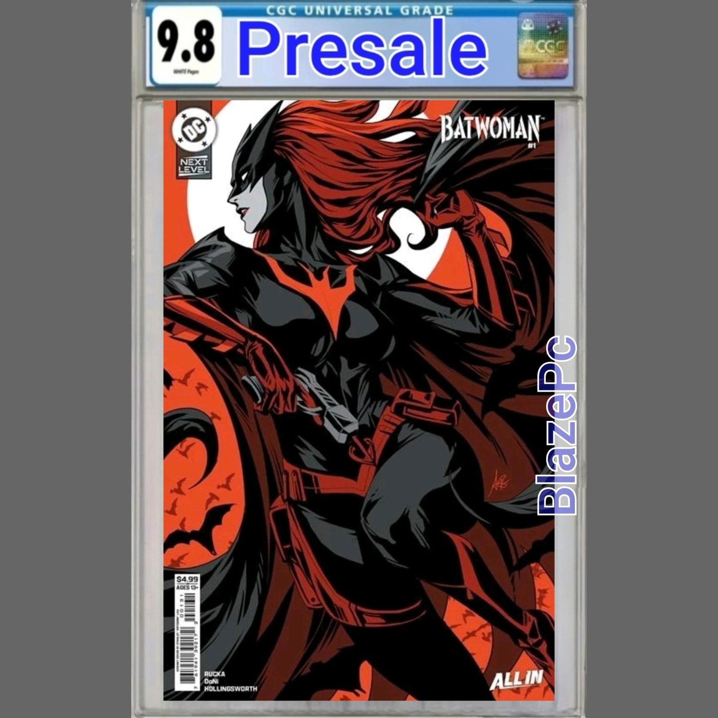 Batwoman #1 CGC 9.8 Artgerm Lau Cover C Variant 1st Print DC 2026 PRESALE
