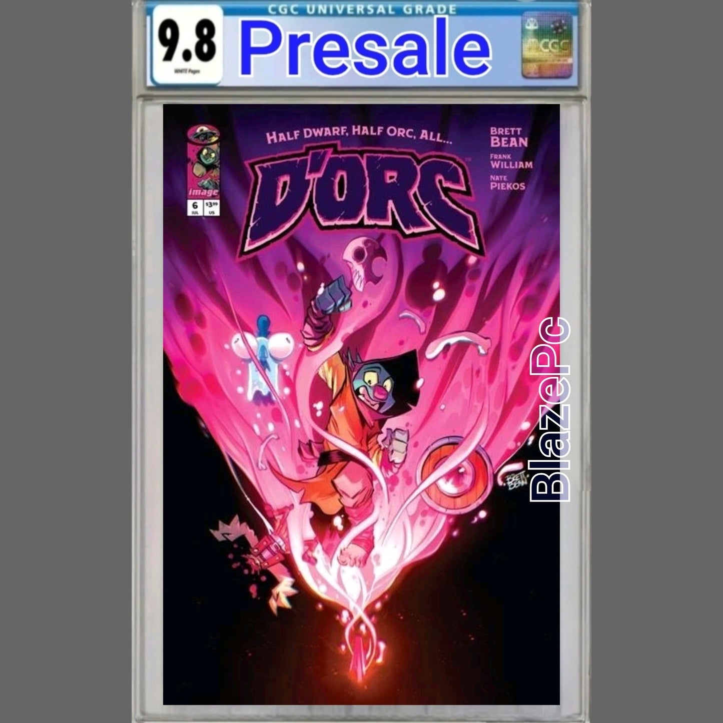 Dorc #6 CGC 9.8 Brett Bean Cover A 1st Print Image Comics 2026 PRESALE
