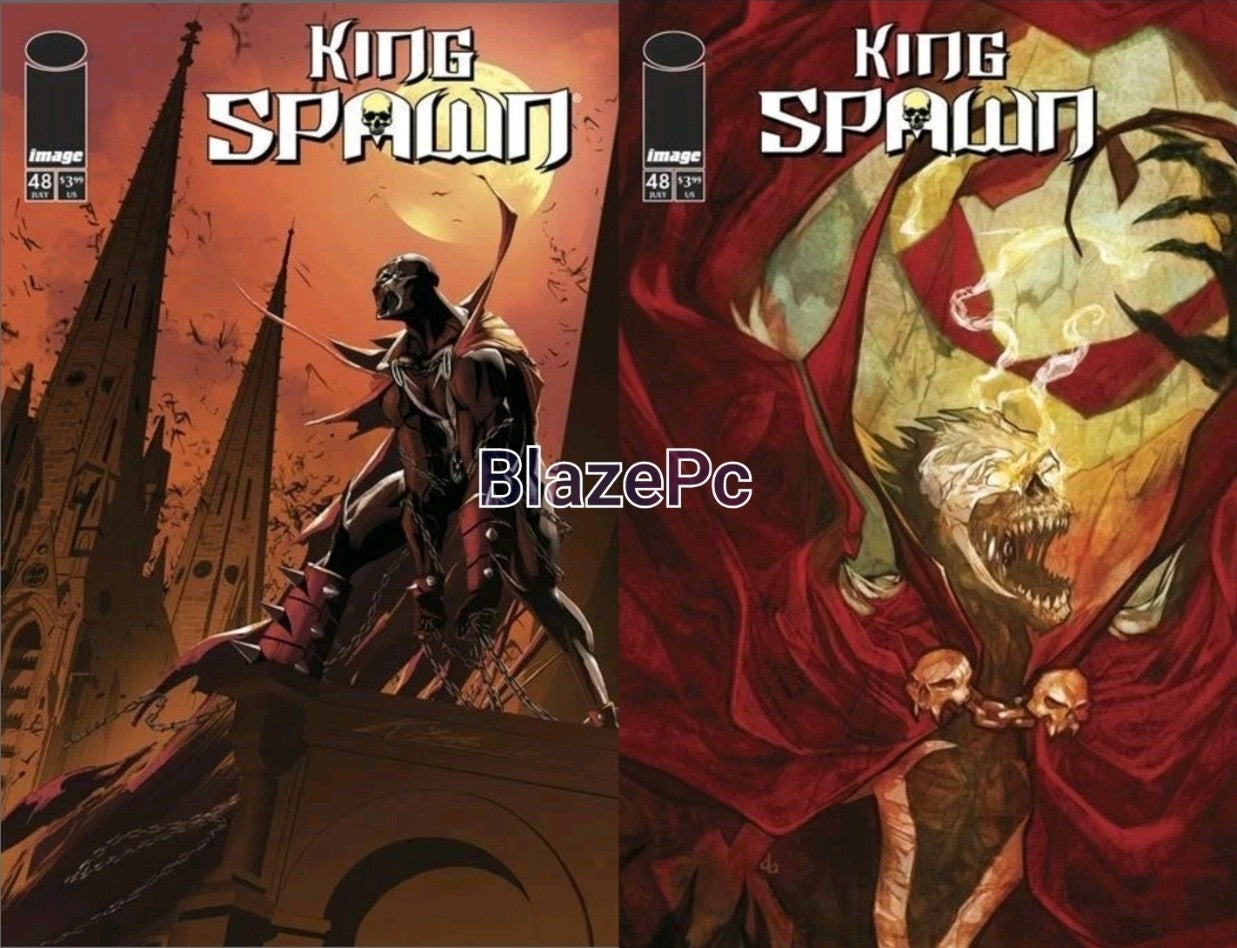 King Spawn #48 Cover A B Variant Set Options Image Comics 2025 NM