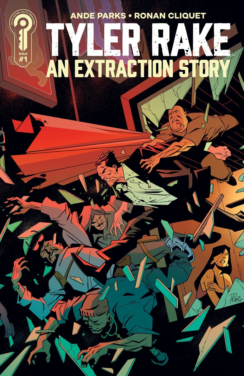 Tyler Rake An Extraction Story #1 Cover A B Variant Set 1:10 Options Presale 4/1