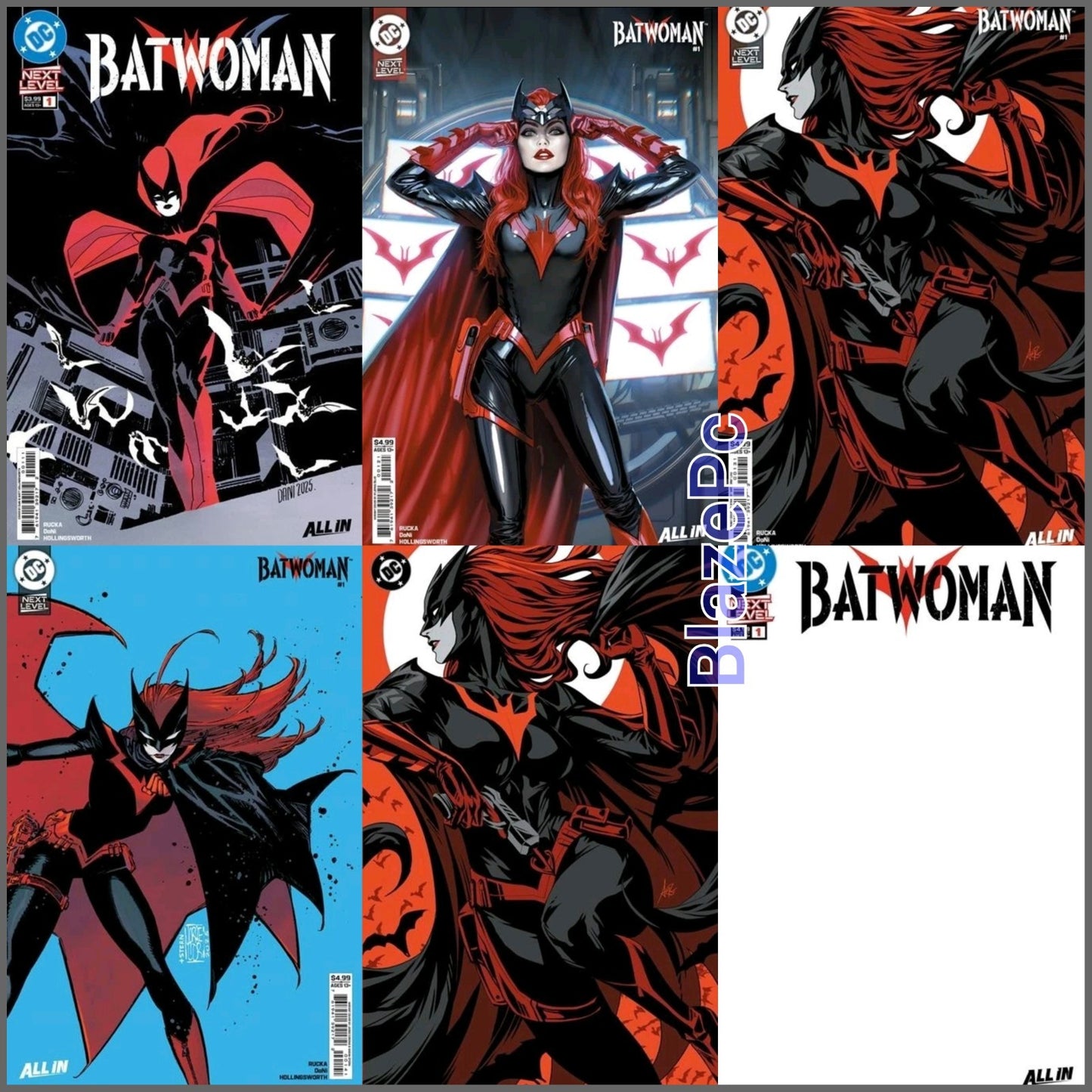 Batwoman #1 Cover A B C D E F Variant Set Options DC Comics 2026 Presale 3/18