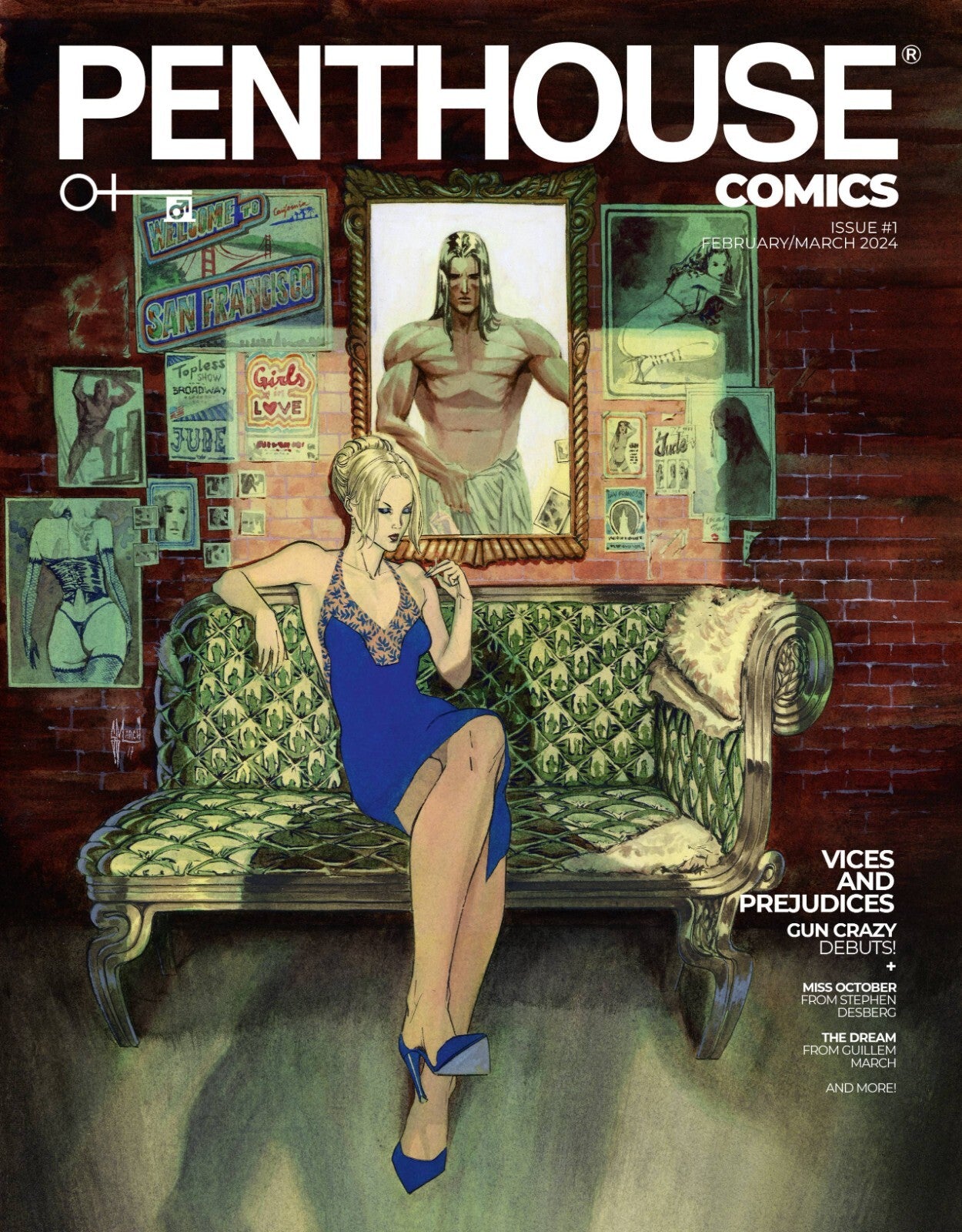 Penthouse Comics #1 A B C D E F G H J L Variant Set or 1:10 25 1000 Options NM