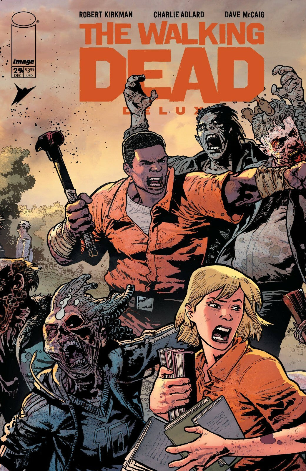 Walking Dead Deluxe #29 Cover A B C D Variant Set Options NM
