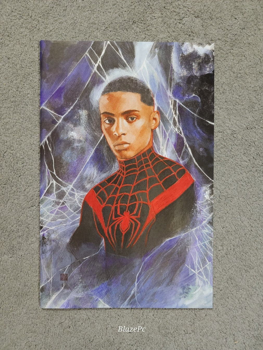 Miles Morales Spider-Man #1 Zu Orzu TFAW Variant Set Trade Dress & Virgin NM