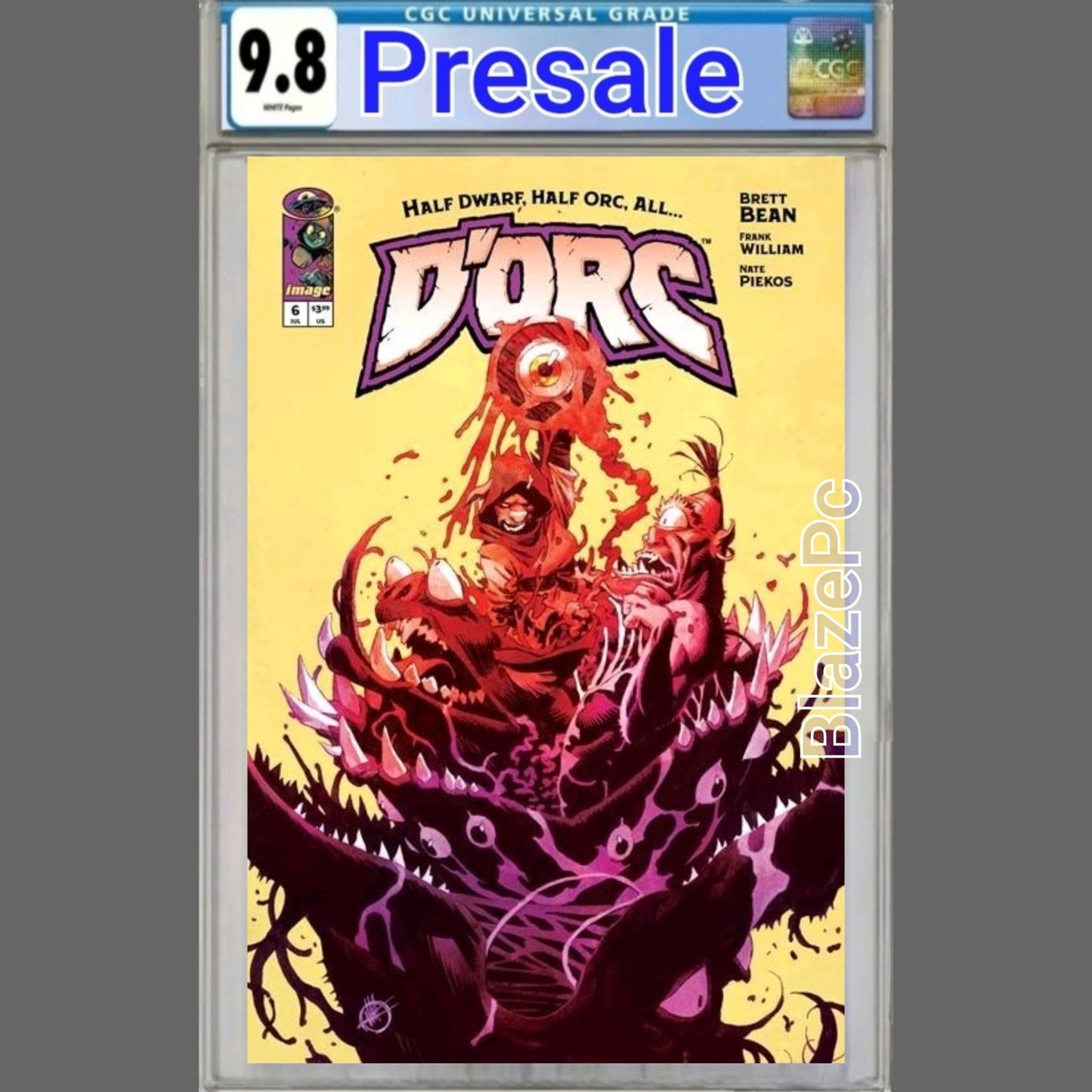 Dorc #6 CGC 9.8 Matteo Scalera Cover B Variant 1st Print Image PRESALE