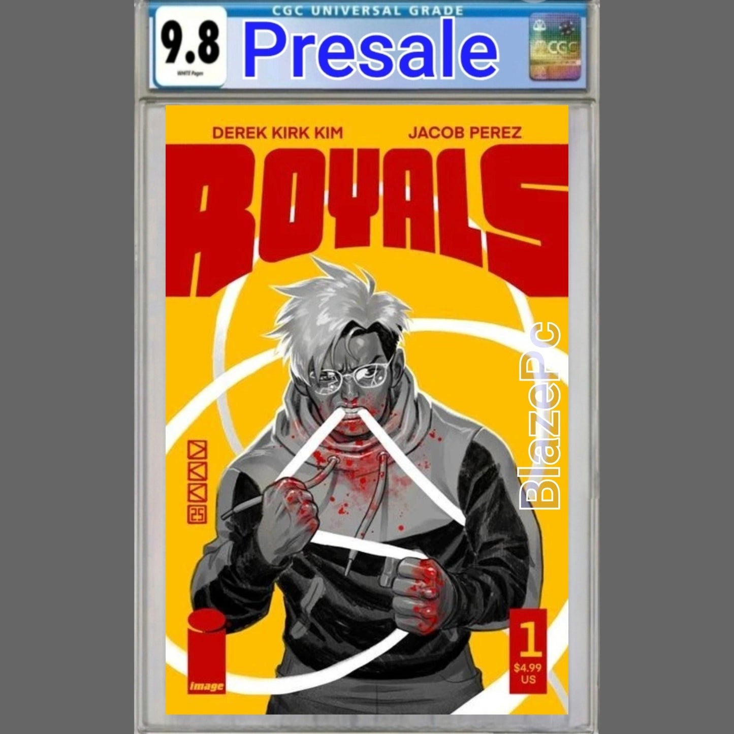 Royals #1 CGC 9.8 Cover B Kim Variant 1st Print Image Comics 2026 PRESALE