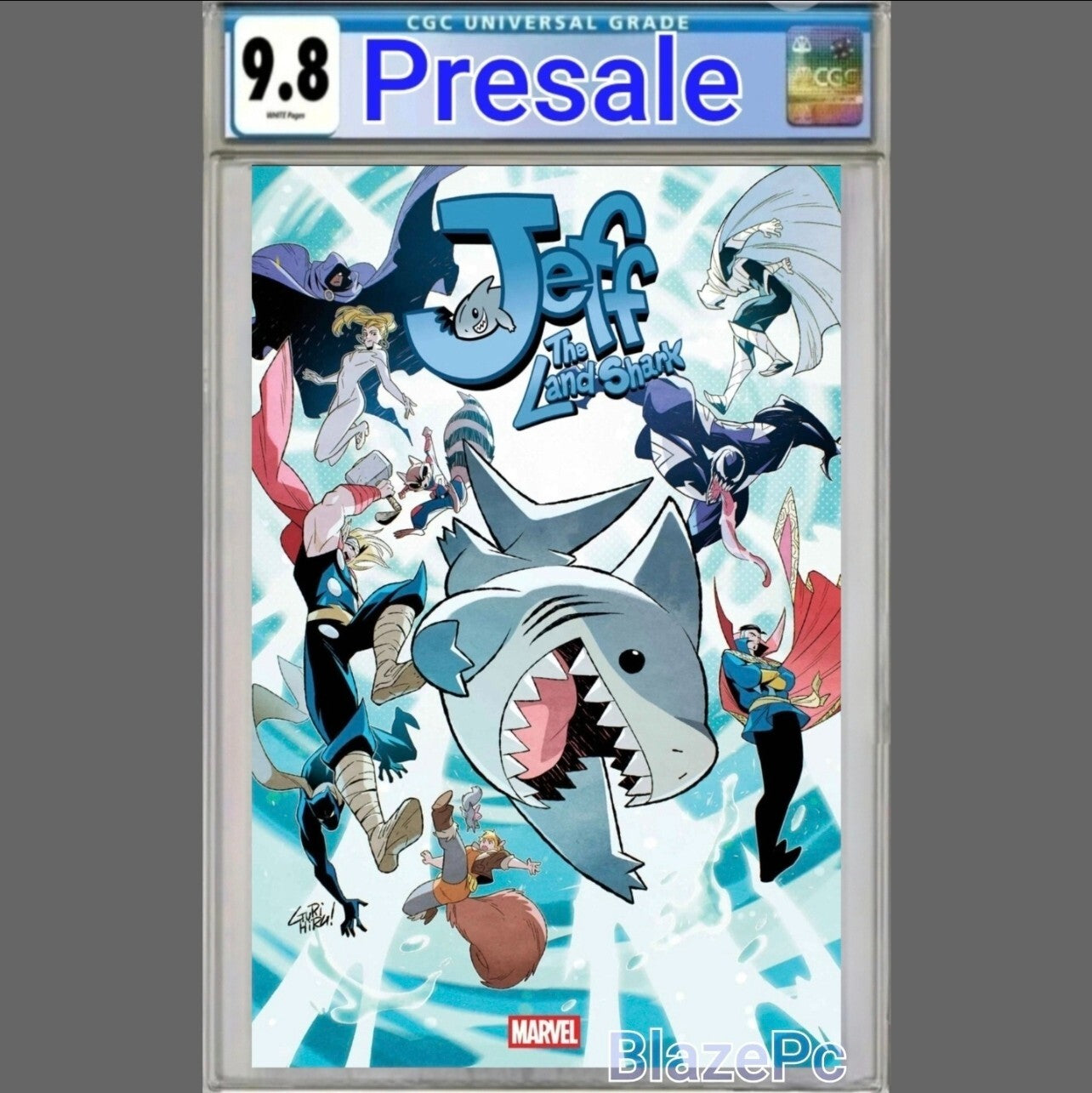 Jeff The Landshark #1 CGC 9.8 Gurihiru Cover A Variant 2025 PRESALE