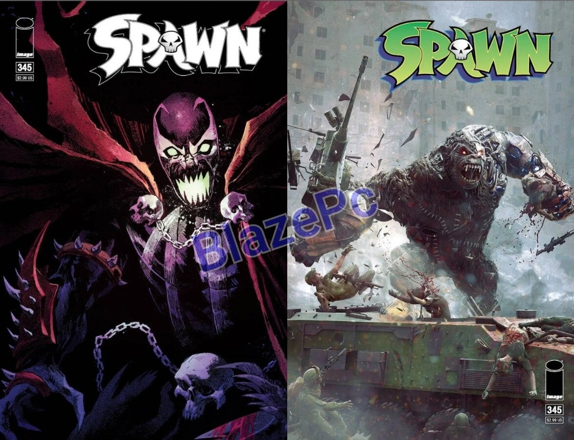 Spawn #345 Cover A B Variant Set Options Image Comics 2023 NM