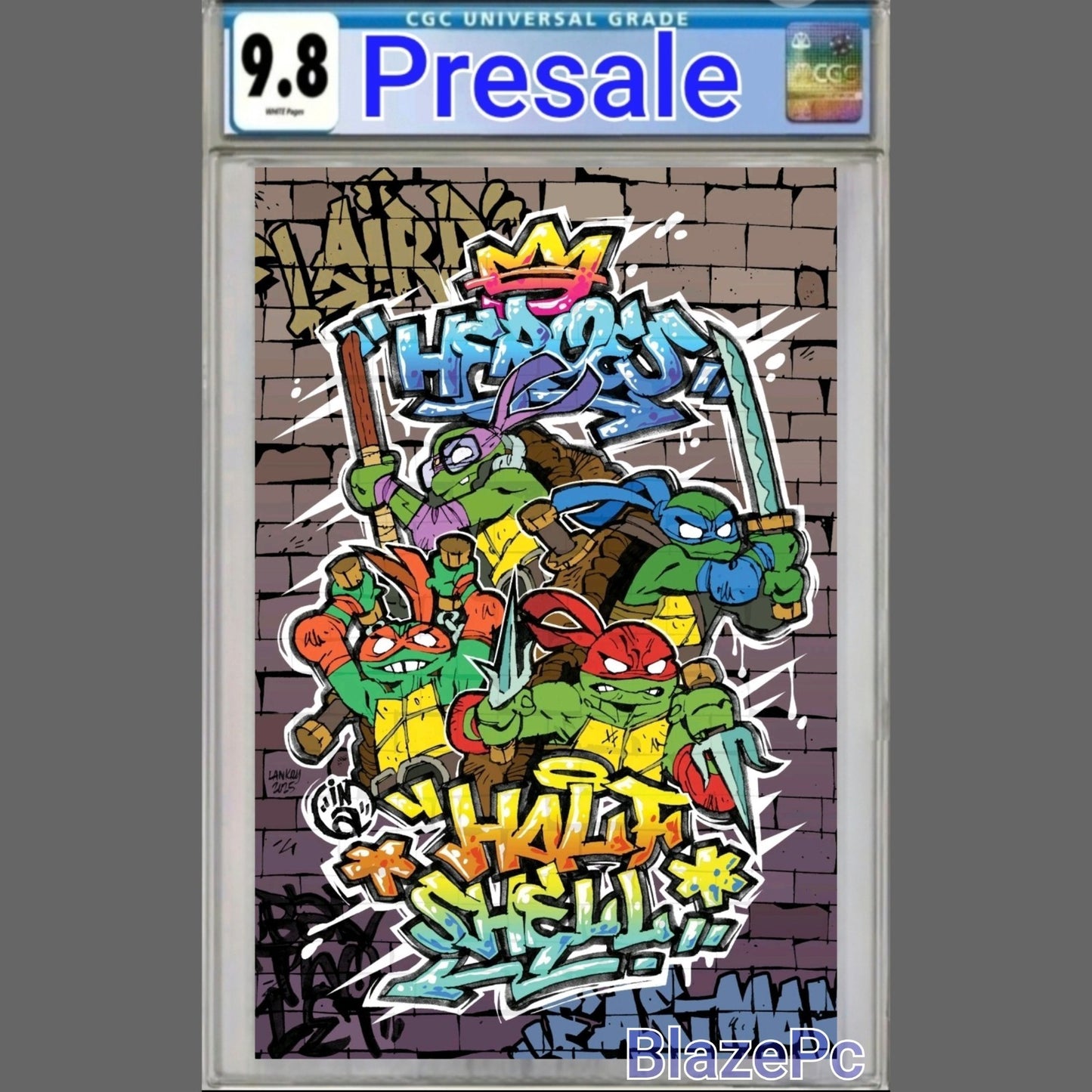 Tales of the Teenage Mutant Ninja Turtles #1 CGC 9.8 1:50 Lankry Virgin PRESALE