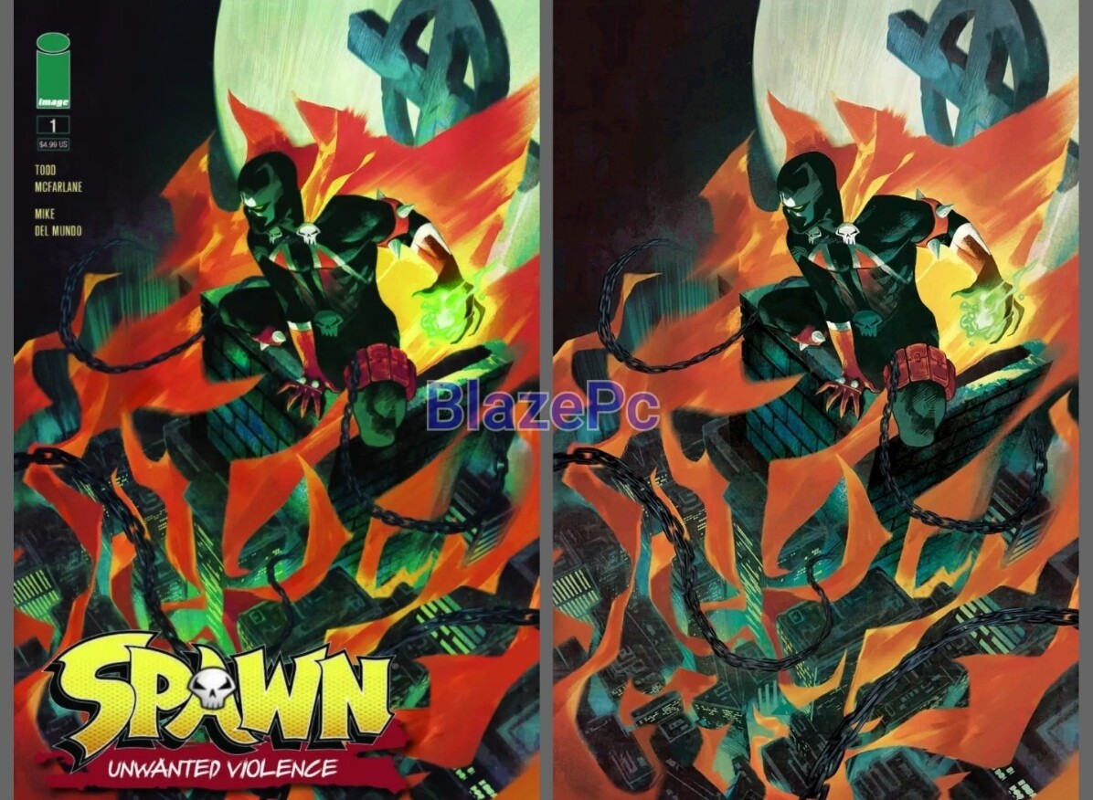 Spawn Unwanted Violence #1 Cover A B Variant Set Options Image Comics 2023 NM