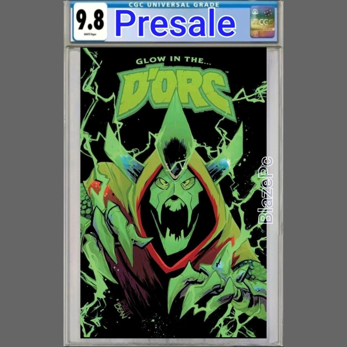Dorc #2 CGC 9.8 5th Print Glow In The Dark Variant GITD Image Comics Presale