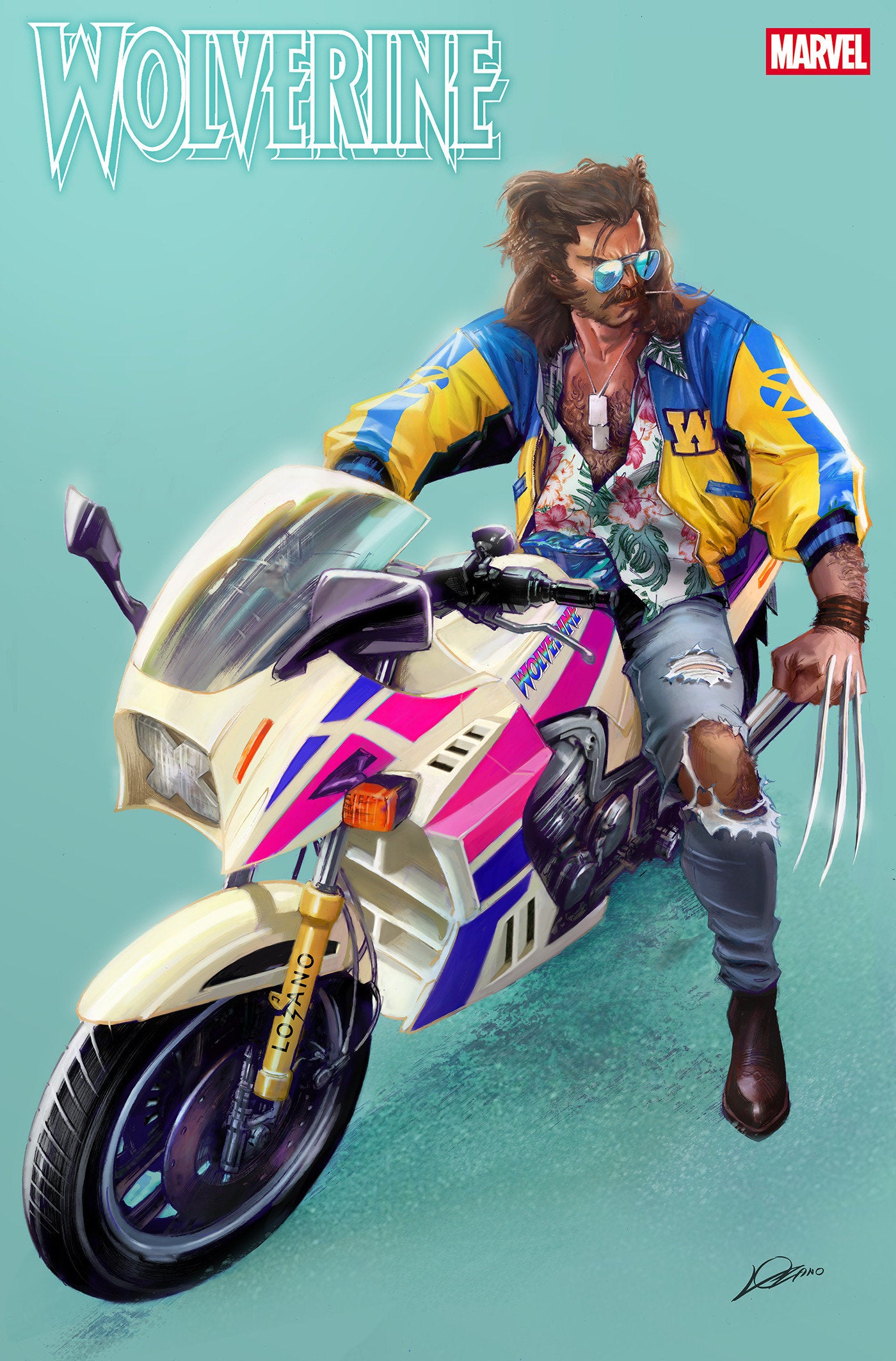 WOLVERINE #24 ALEXANDER LOZANO '80S WOLVERINE VARIANT