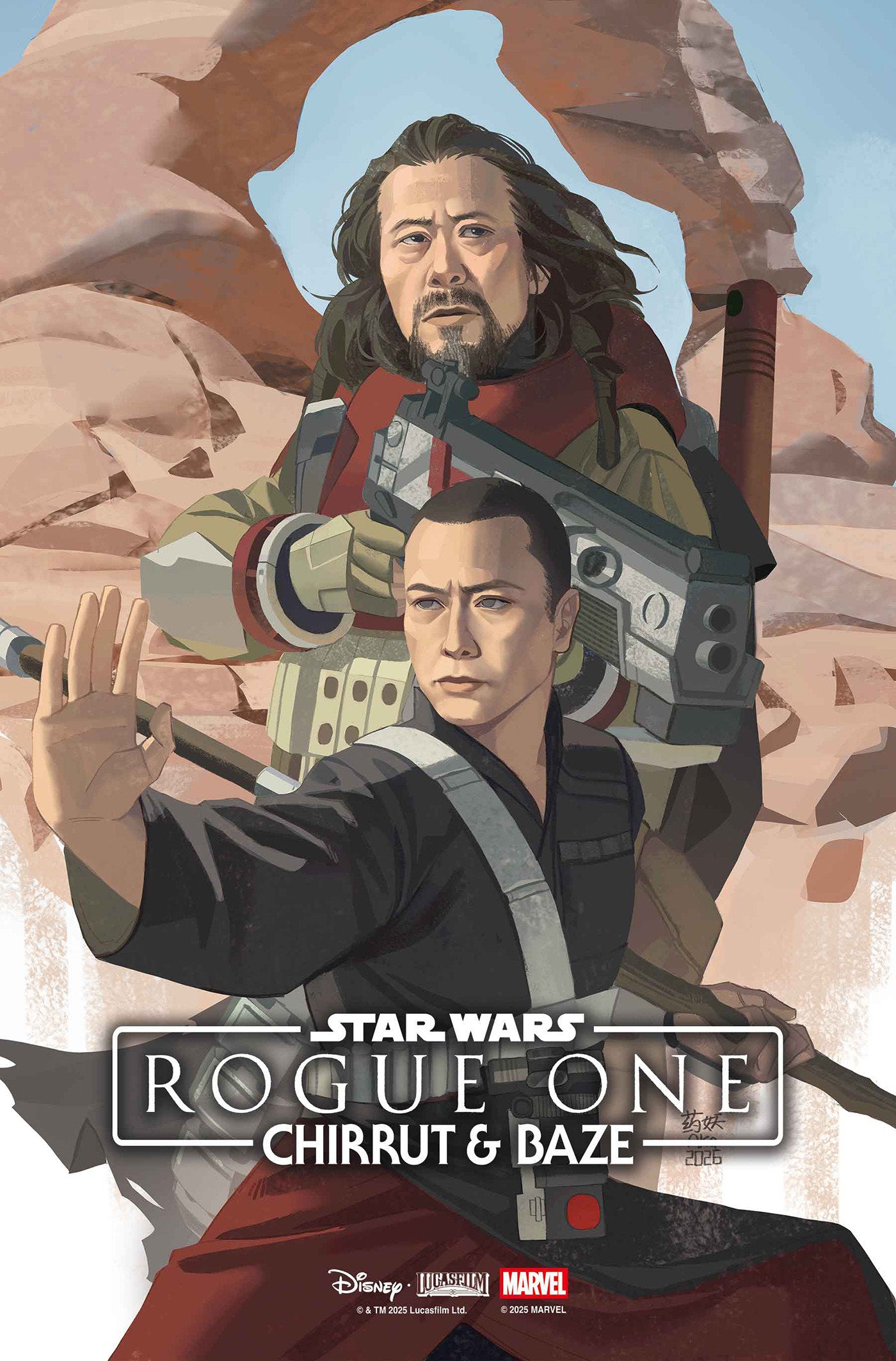 STAR WARS: ROGUE ONE - CHIRRUT & BAZE #1 AKA VARIANT