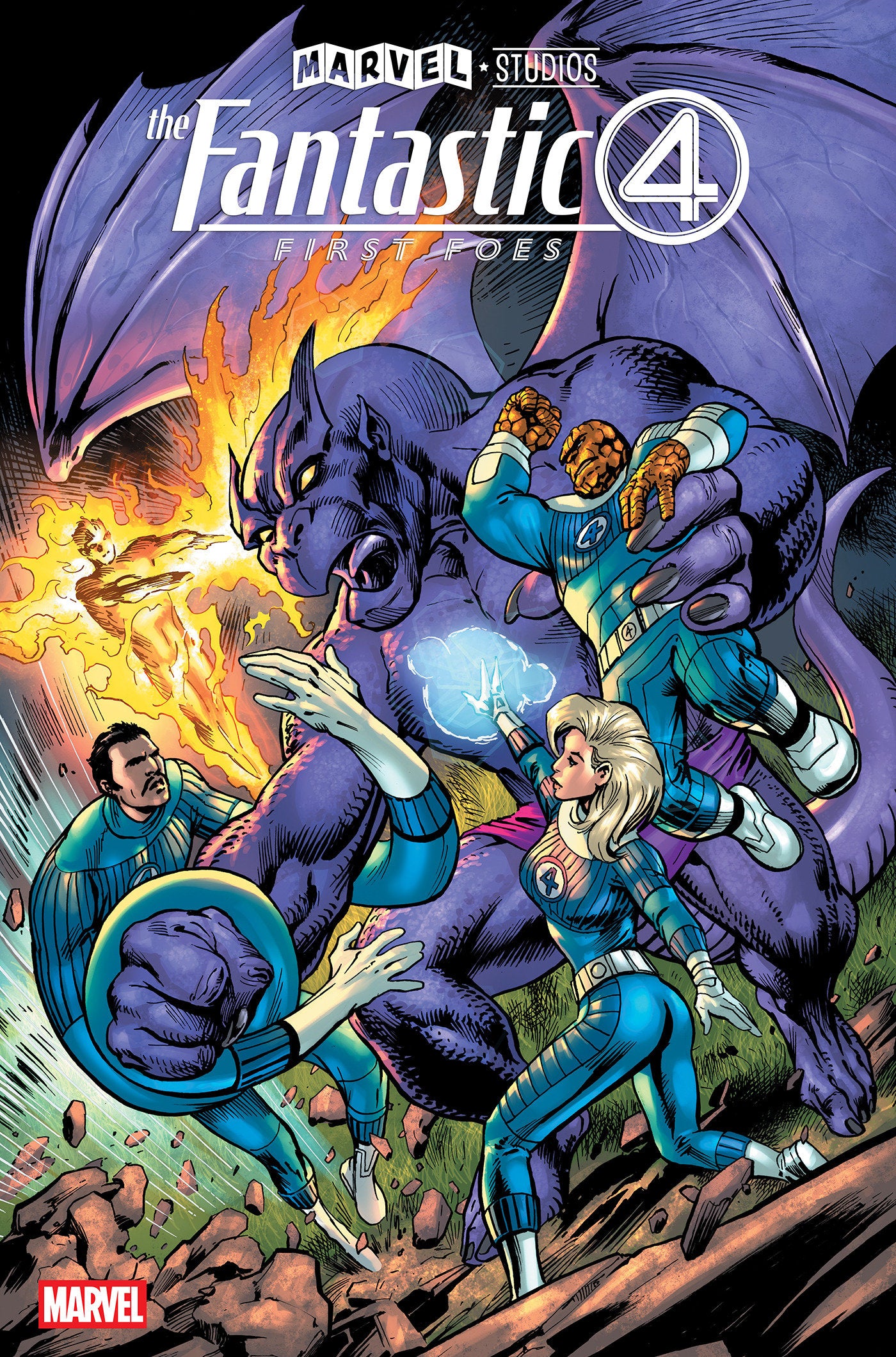 FANTASTIC FOUR: FIRST FOES - DRAGON MAN #1 ALAN DAVIS VARIANT
