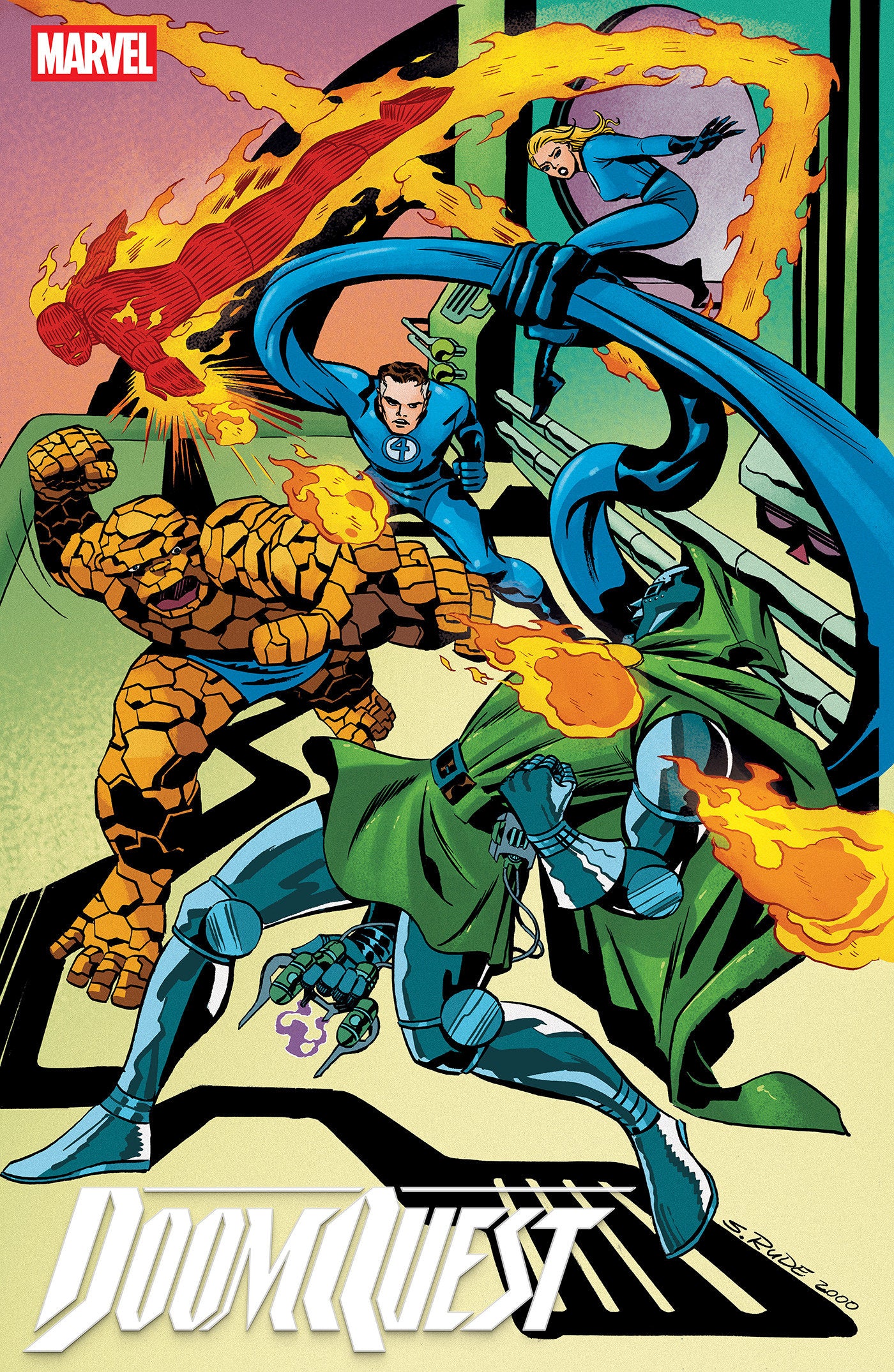 DOOMQUEST #4 STEVE RUDE VARIANT