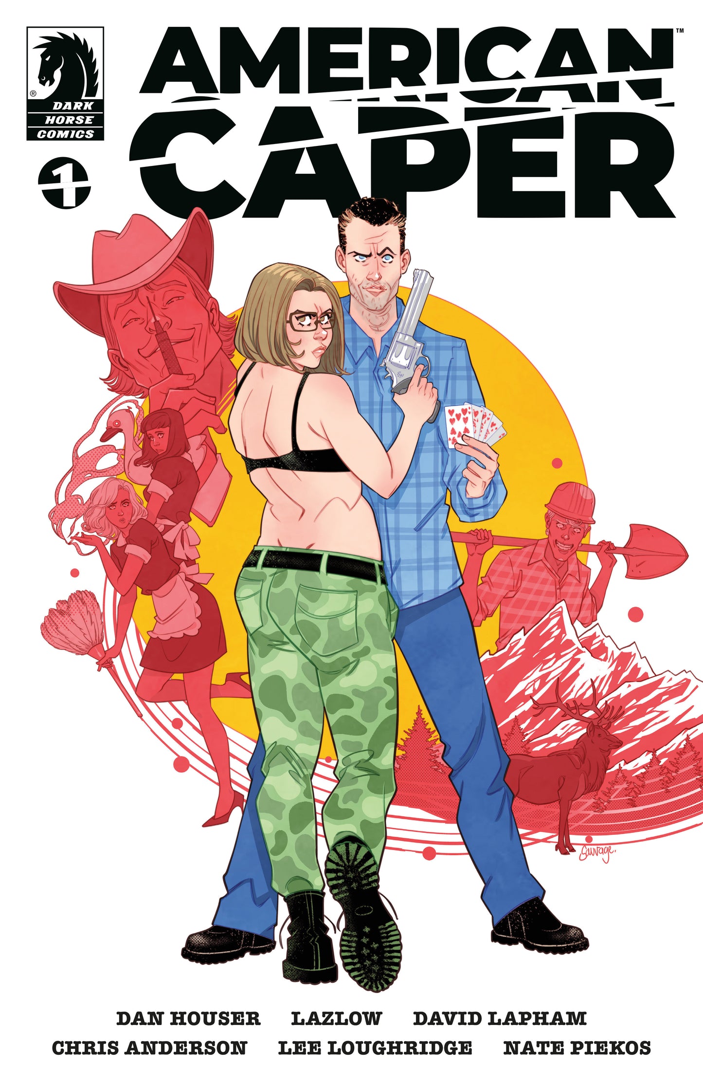 American Caper #1 (CVR E) (Marguerite Sauvage)
