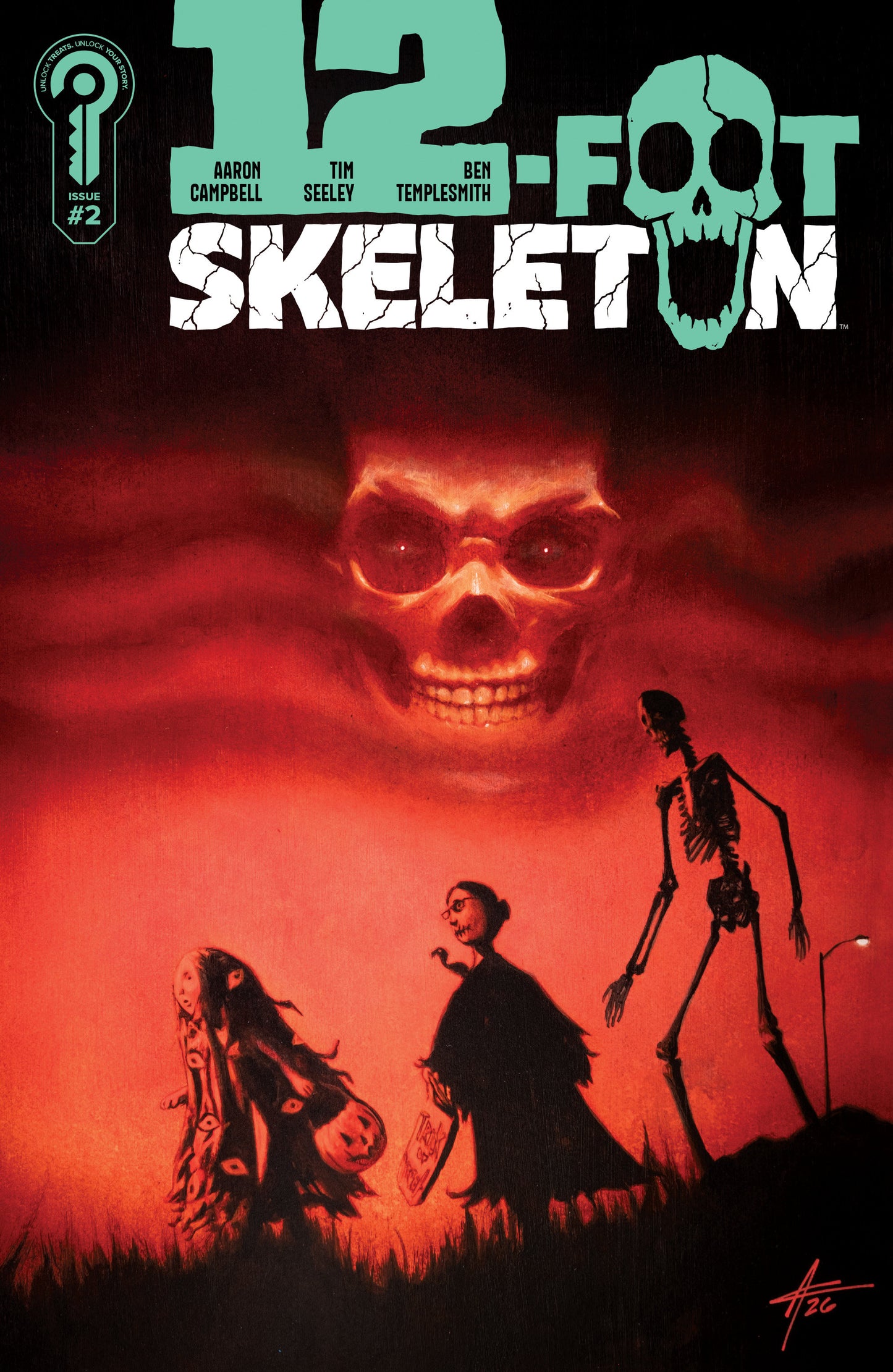 12-Foot Skeleton #2 Cover B Aaron Campbell