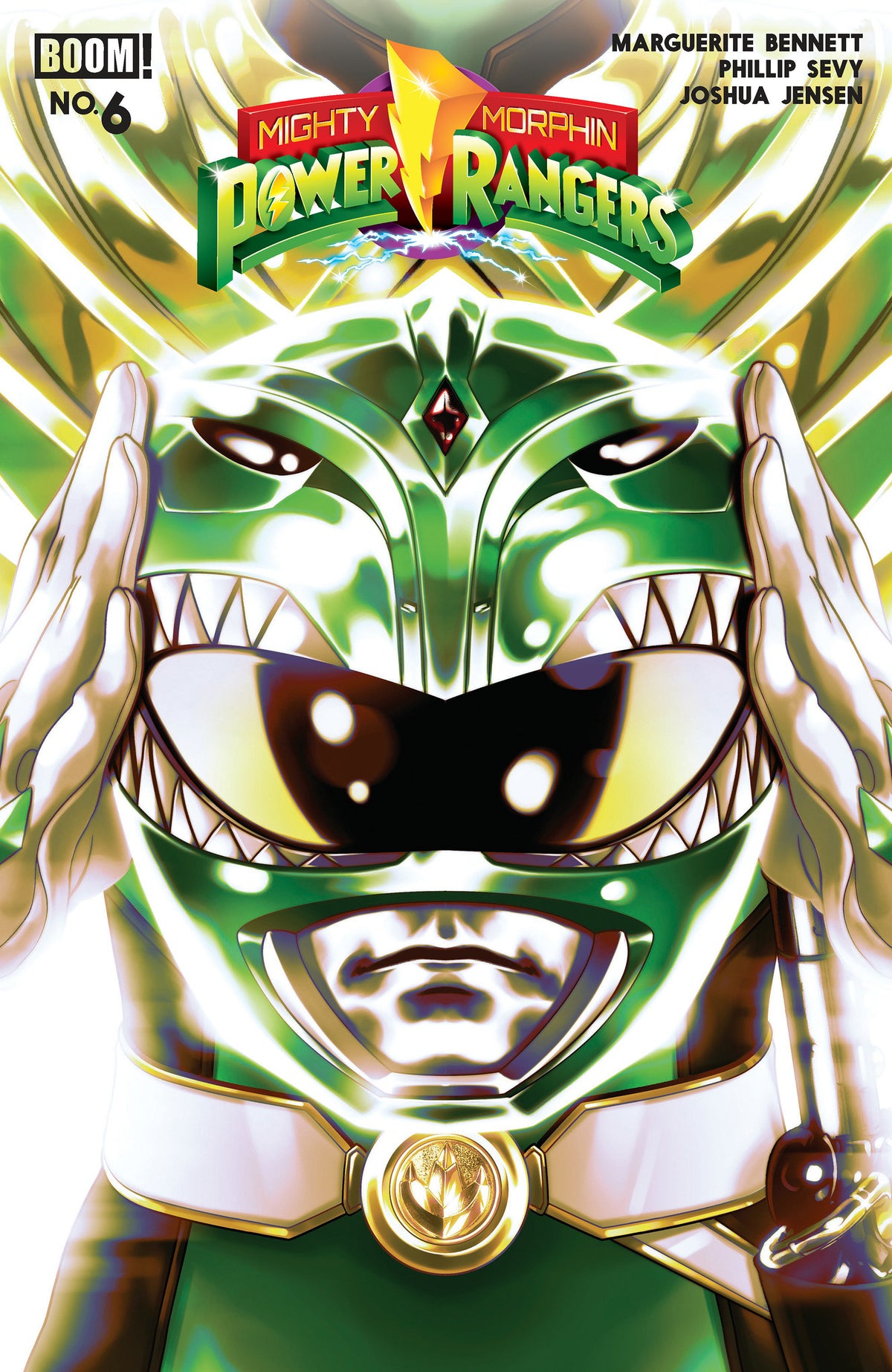 Mighty Morphin Power Rangers (2026) #6 J FOC Reveal Variant (Dressed, Montes)