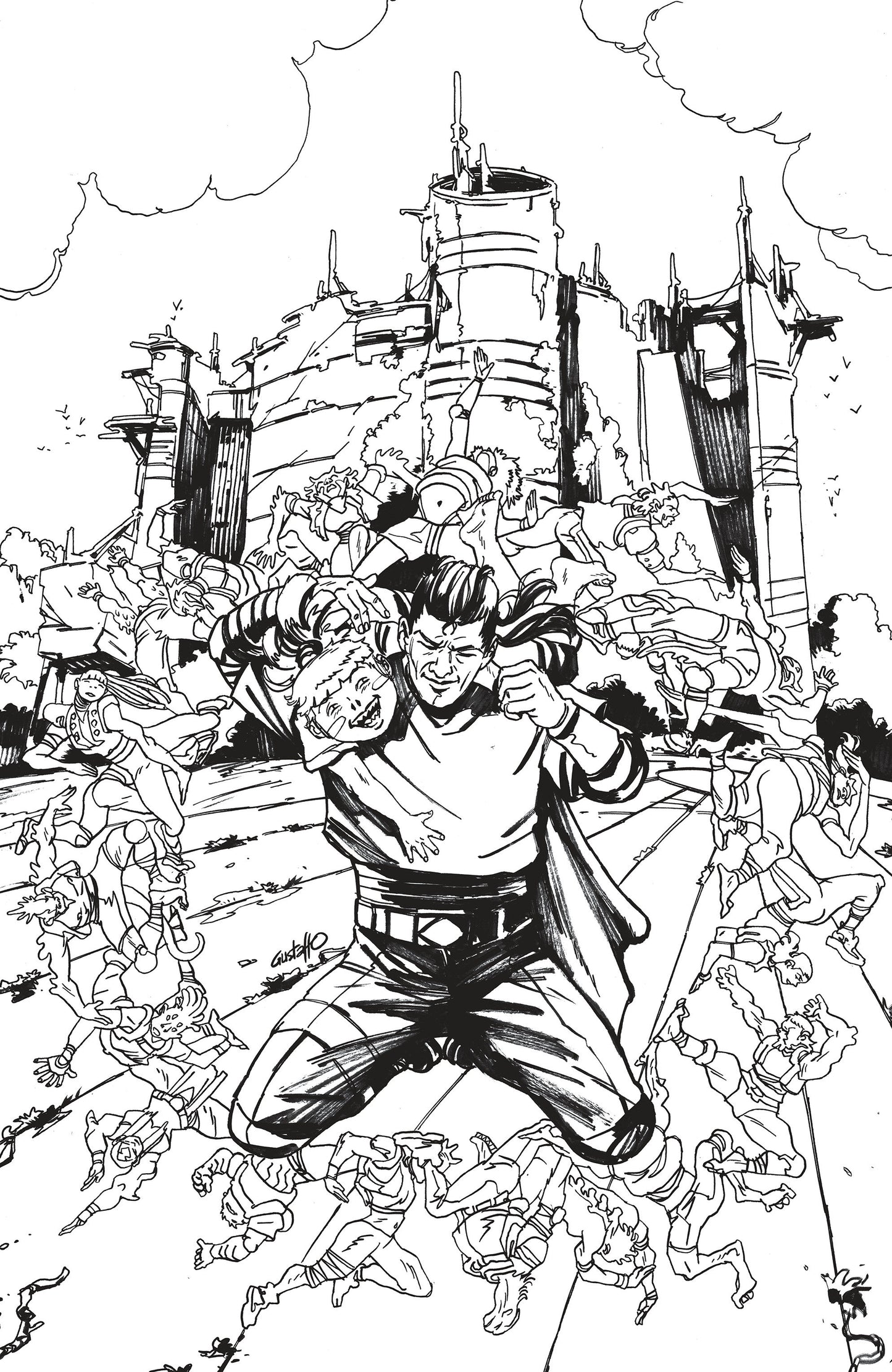 Power Rangers Green #4 J Unlimited Variant (Full Art, Vargas)