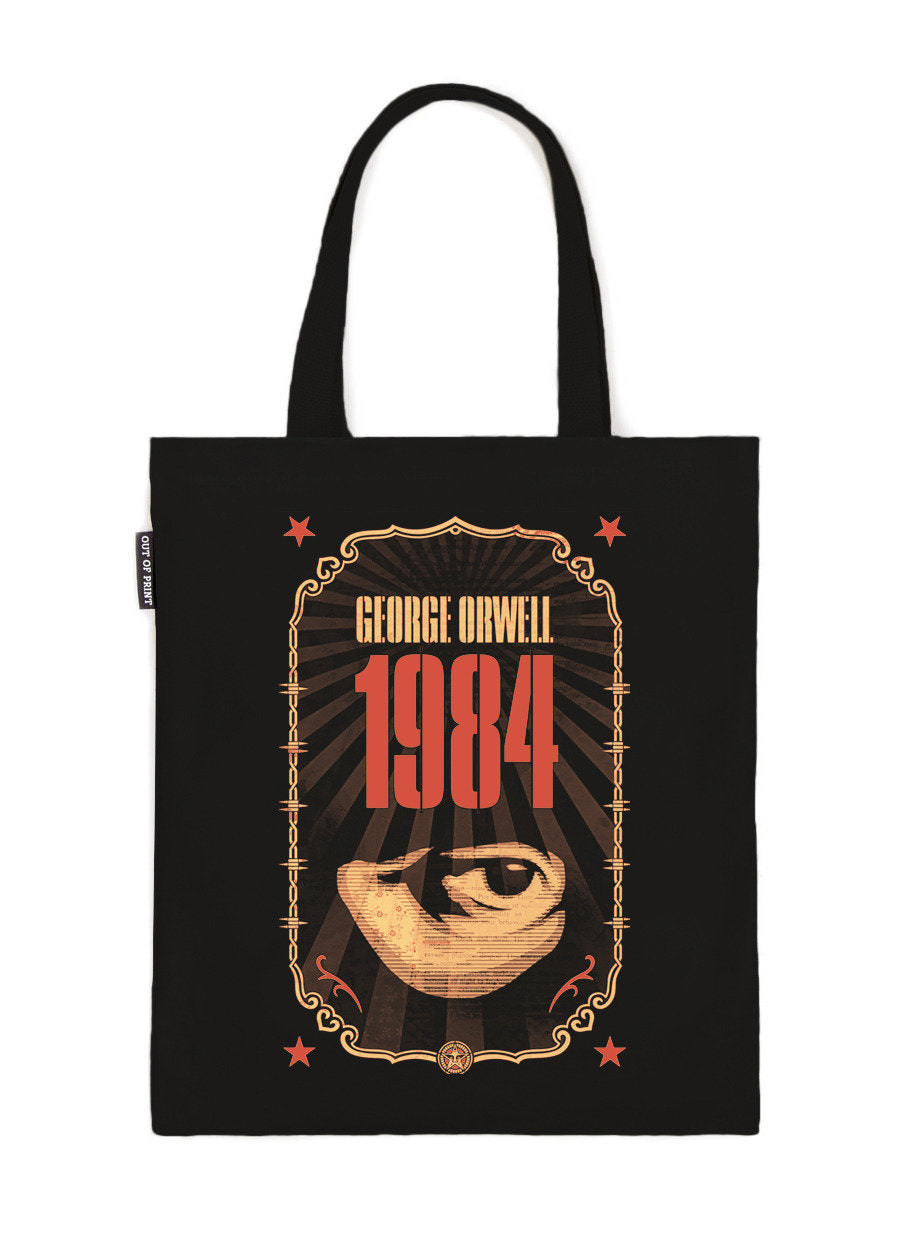 Obey: George Orwell's 1984 Tote Bag