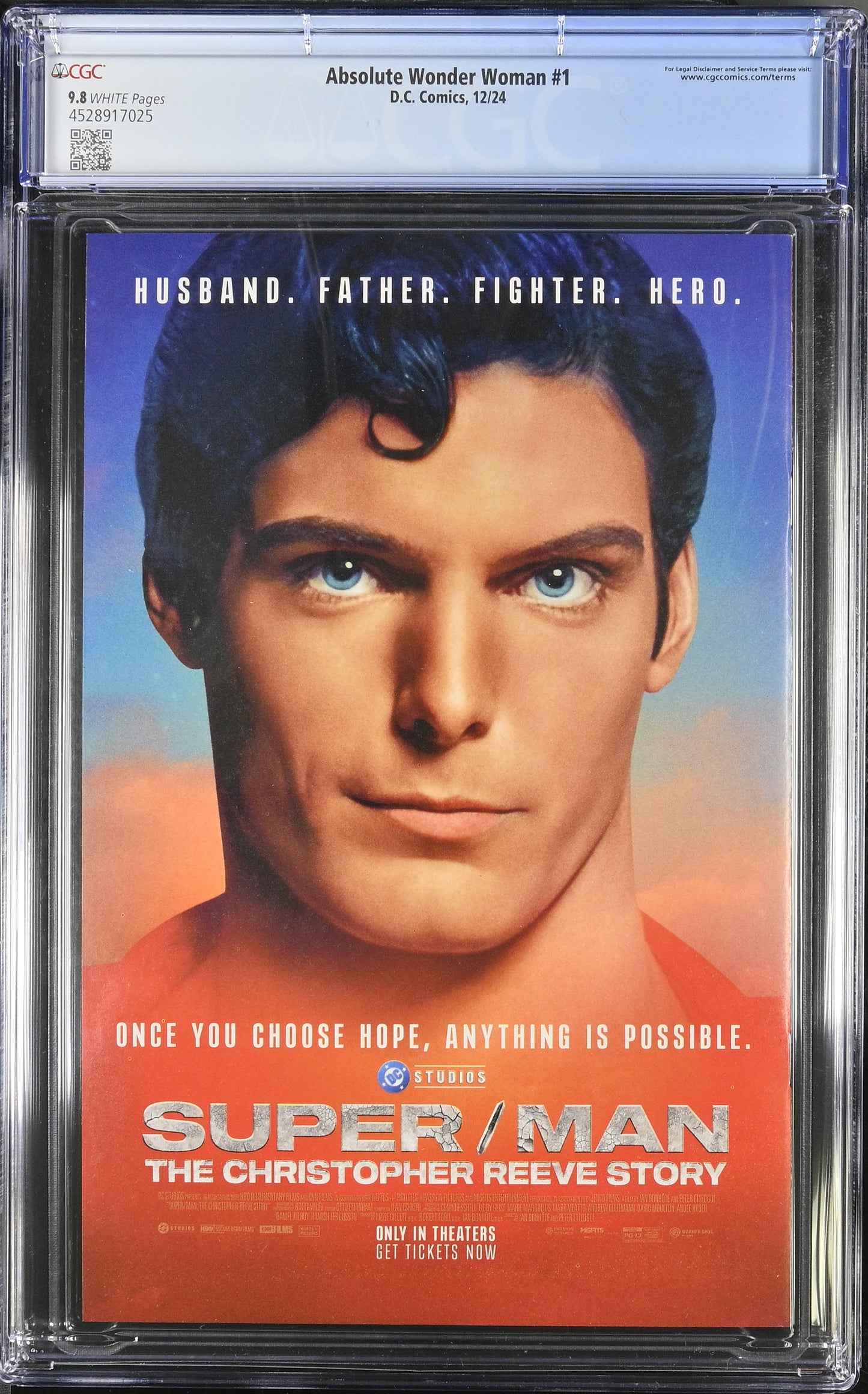 Absolute Wonder Woman #1 CGC 9.8 Cover A Hayden Sherman Thompson DC Comics 2024