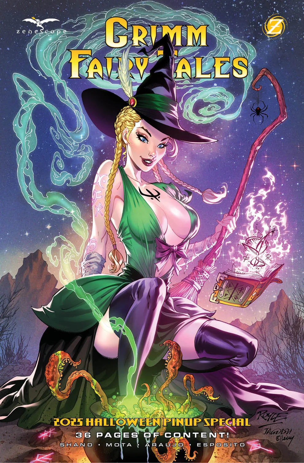 Grimm Fairy Tales 2025 Halloween Pinup Special Zenescope 2025 NM