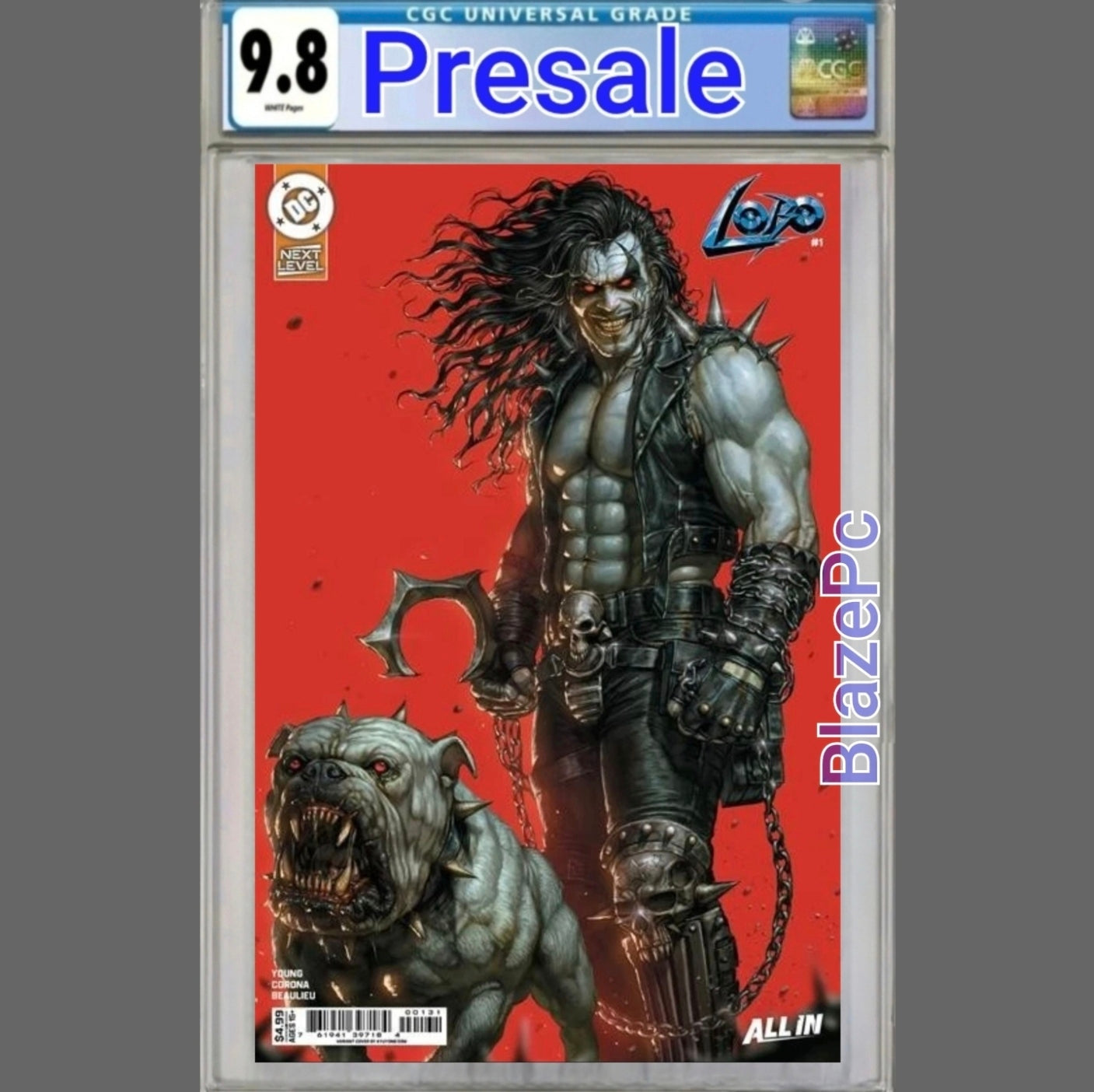 Lobo #1 CGC 9.8 Kyuyong Eom Cover C Variant DC Comics 2026 PRESALE - grayskullhobbies.com