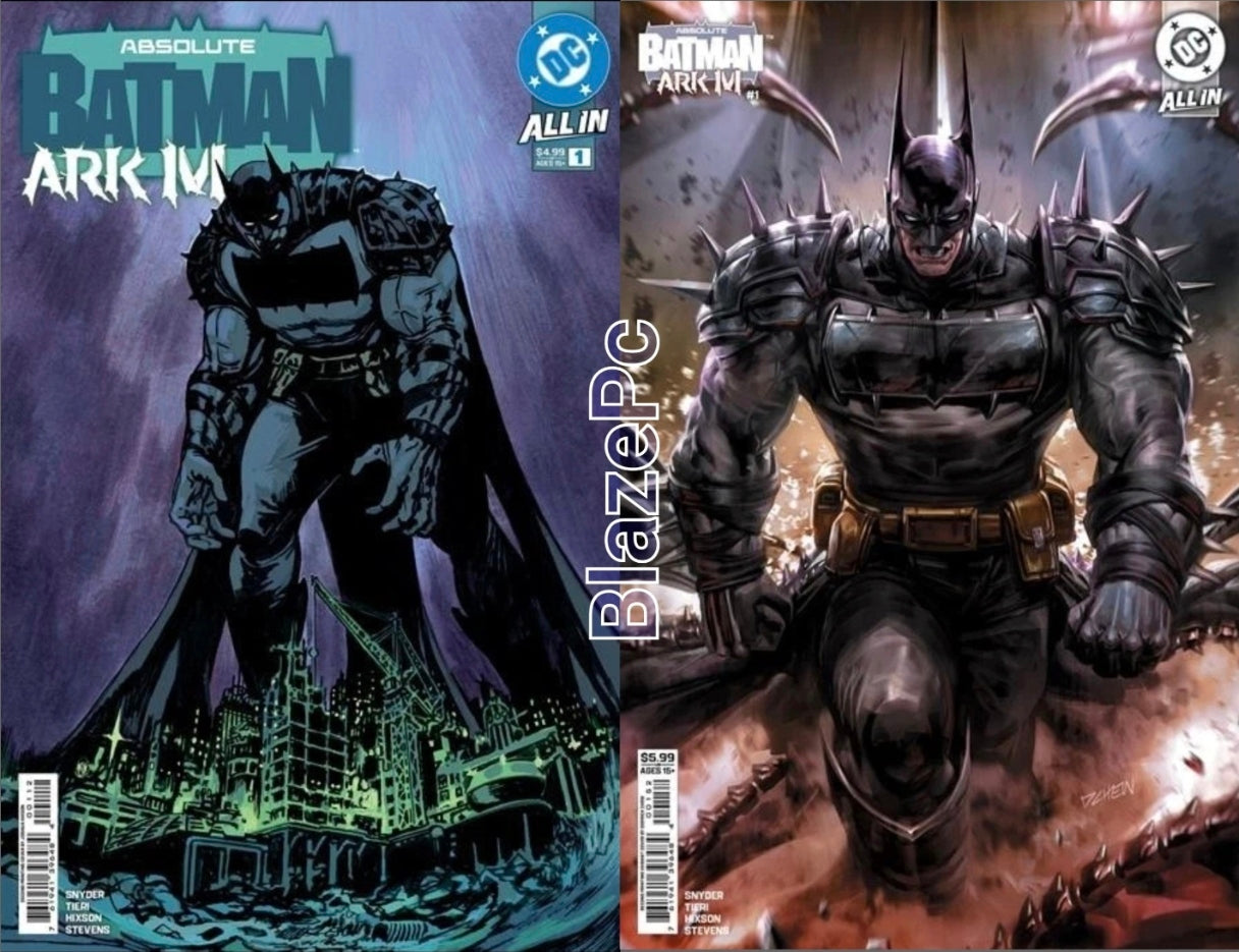 Absolute Batman Ark-M Special #1 2nd Print A B Variant Set Options DC Comics 2026 NM