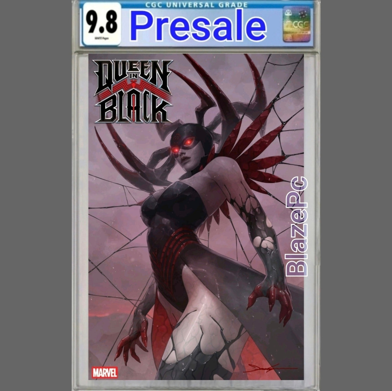 Queen In Black #1 CGC 9.8 1:200 Jeehyung Lee Variant Marvel 2026 PRESALE