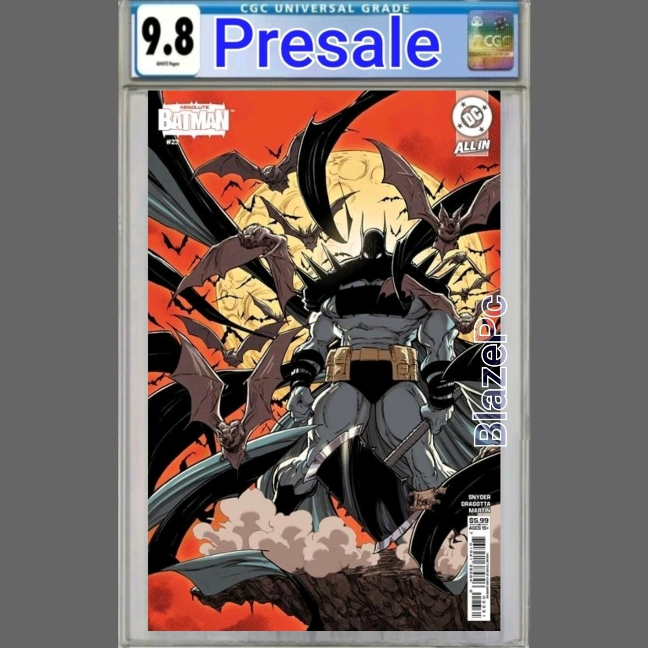 Absolute Batman #23 CGC 9.8 1st Print Cover C Kaare Andrews Variant 2026 PRESALE