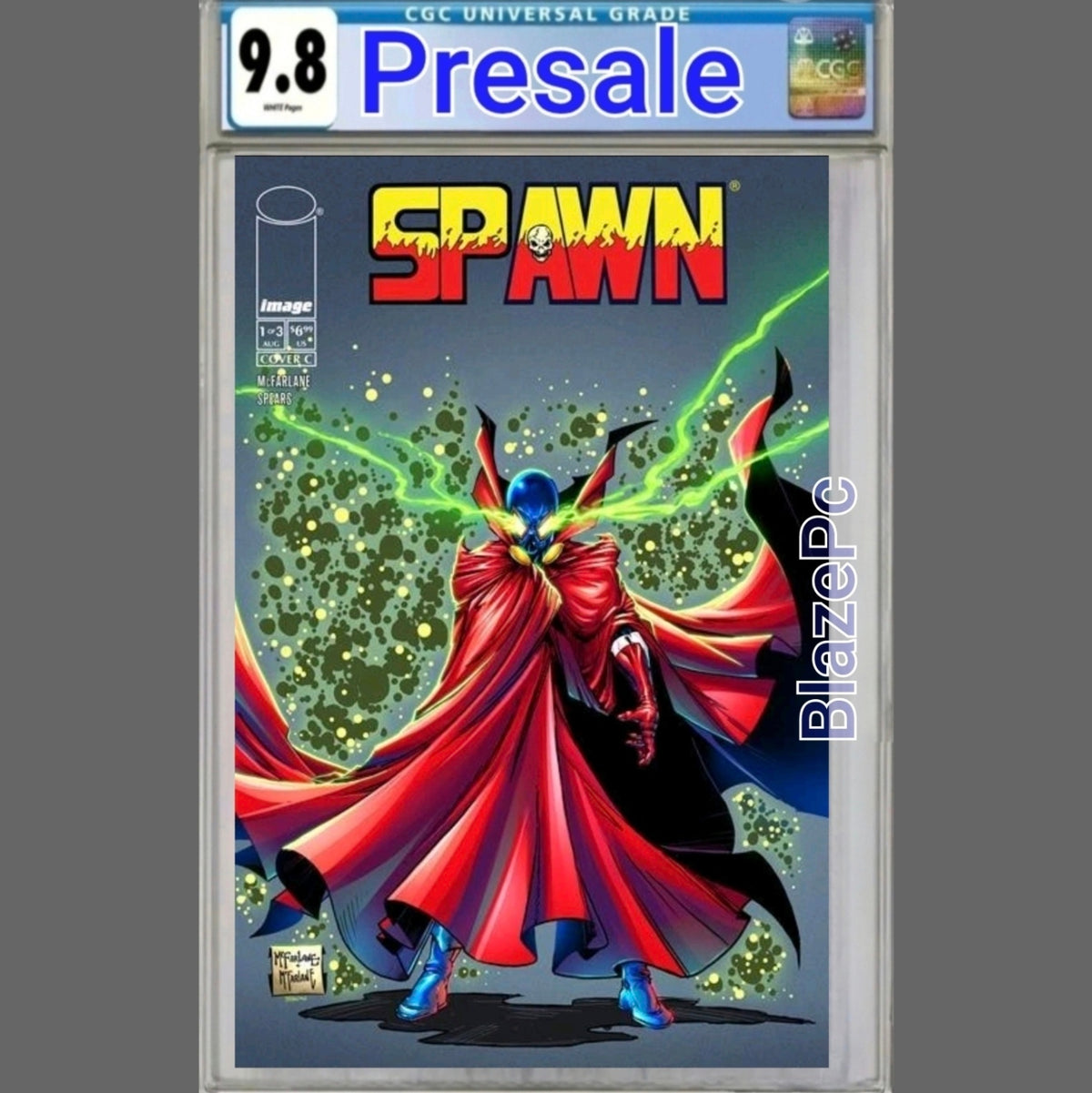 Spawn 77 #1 CGC 9.8 Cover C McFarlane Original 77 Variant Image 2026 PRESALE