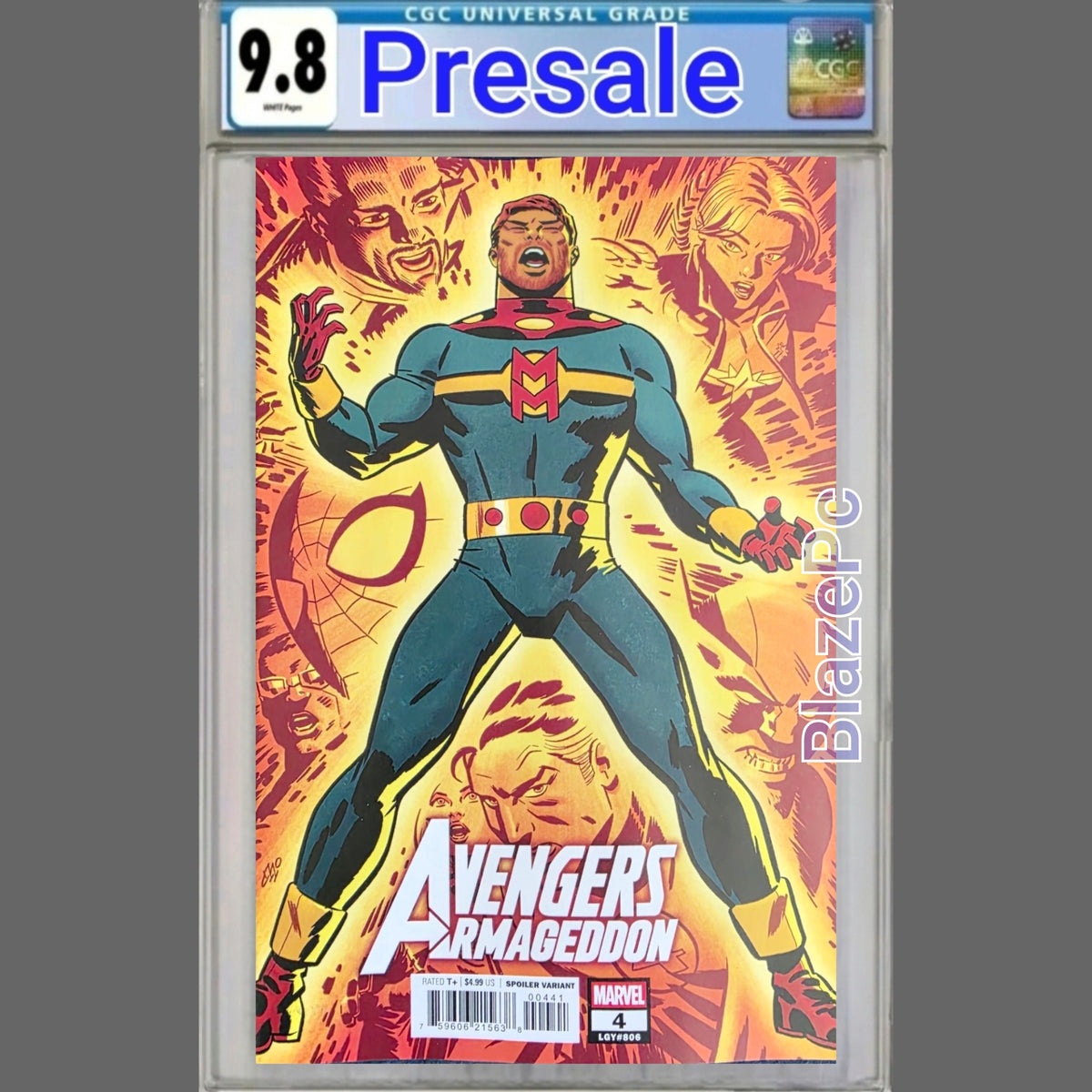 Avengers Armageddon #4 CGC 9.8 Michael Cho Spoiler Variant Marvel 2026 PRESALE