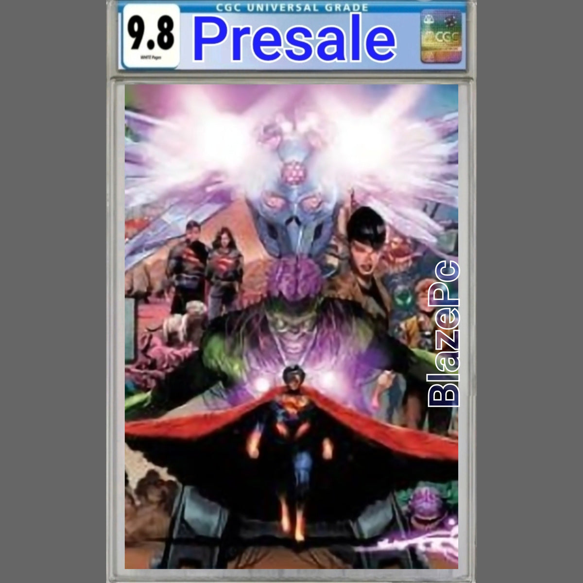 Absolute Superman #25 CGC 9.8 Cover A Rafa Sandoval Gatefold Triptych DC PRESALE