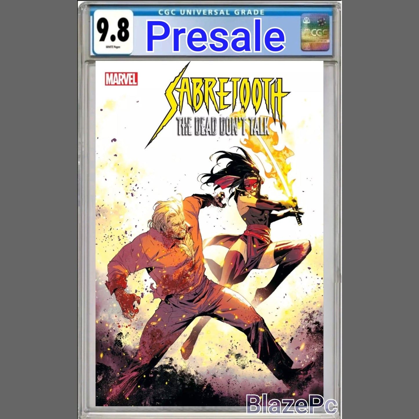 Sabretooth The Dead Dont Talk #3 CGC 9.8 Rafael De Latorre Cover A 2025 PRESALE