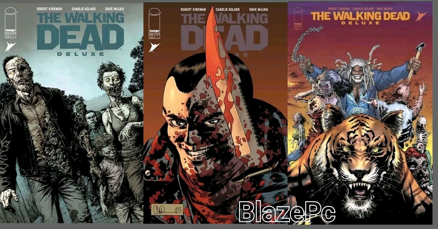 Walking Dead Deluxe #111 Cover A B C Variant Set Option Image 2025 NM