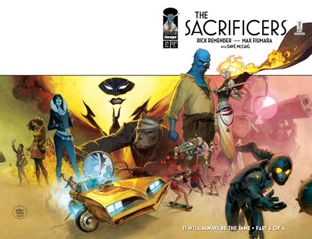 SACRIFICERS #21 CVR C ANDREW ROBINSON WRAPAROUND VAR