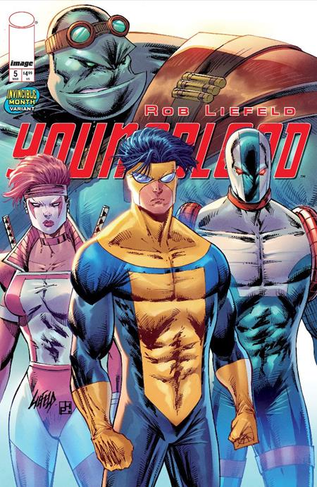 YOUNGBLOOD #5 CVR E ROB LIEFELD INVINCIBLE TEAM UP VAR (MR)